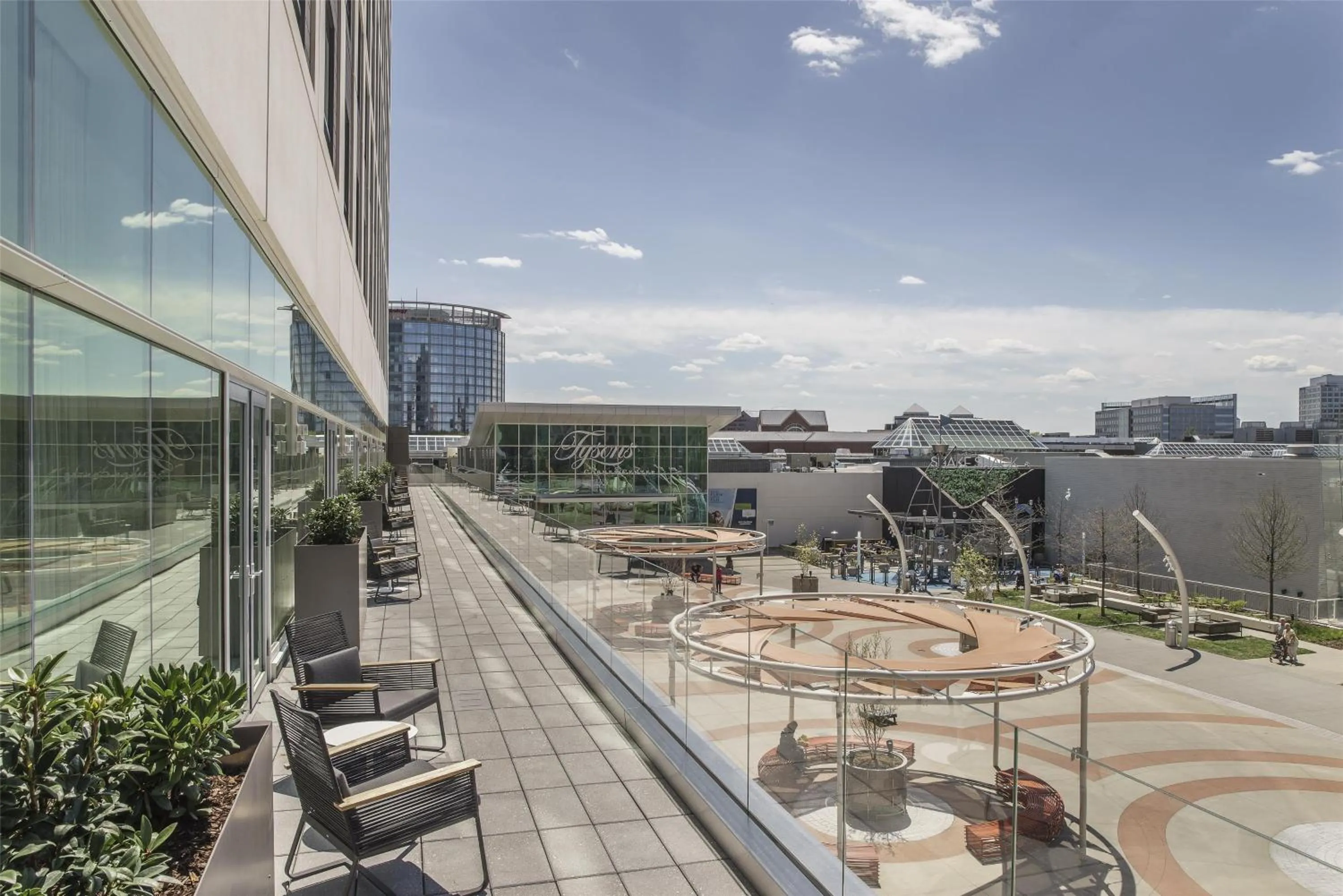 Property building in Hyatt Regency Tysons Corner Center