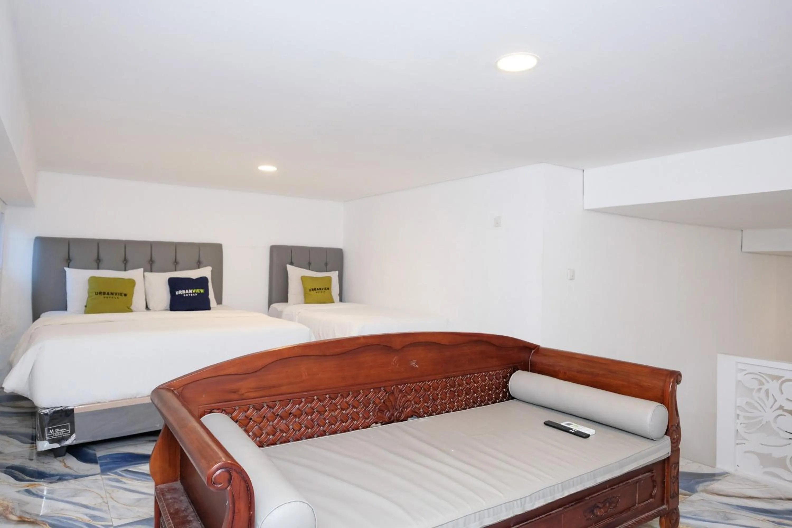 Bedroom, Bed in Urbanview Hotel Dommy Yogyakarta by RedDoorz