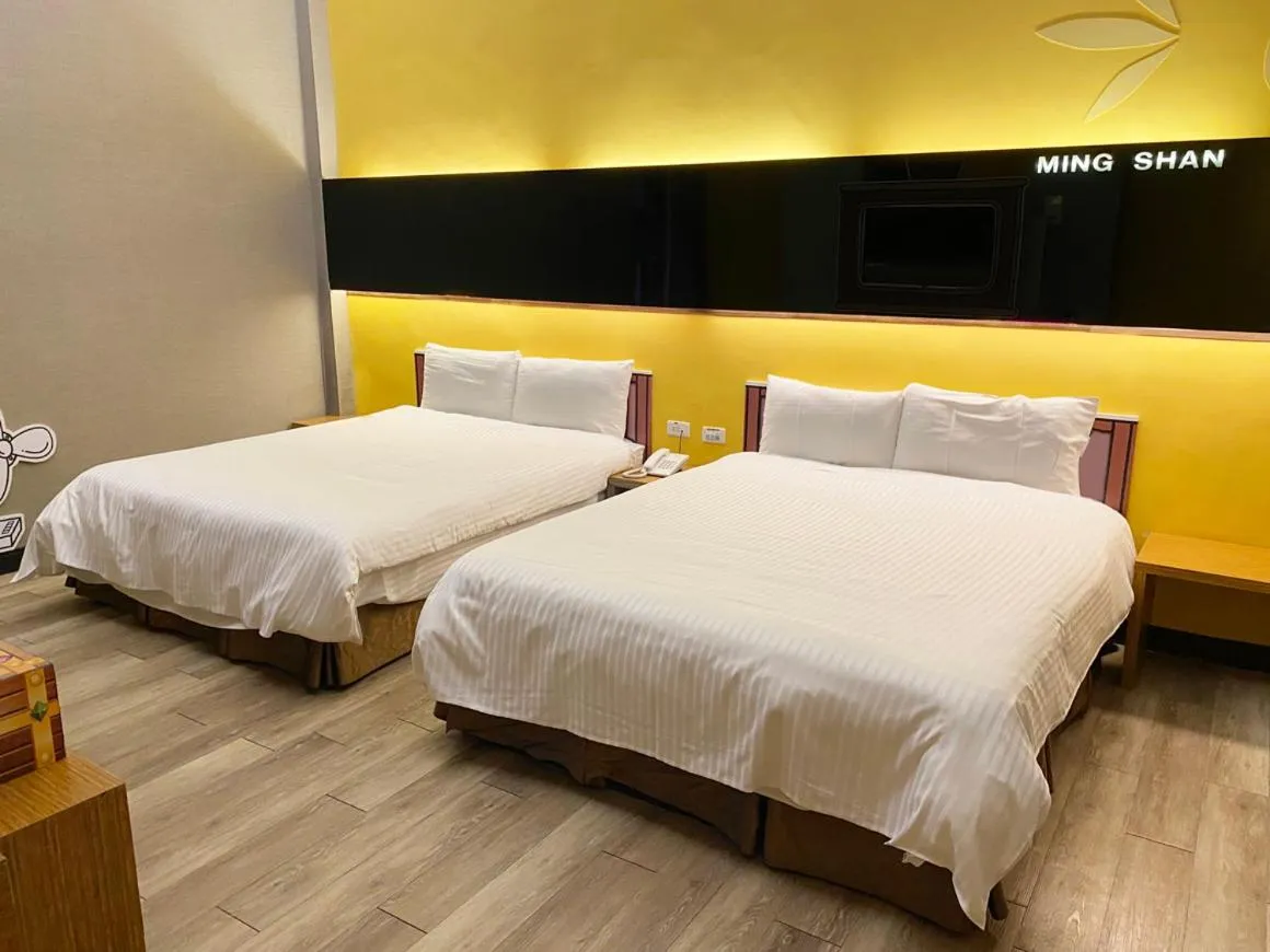 Bed in Ming Shan Resort