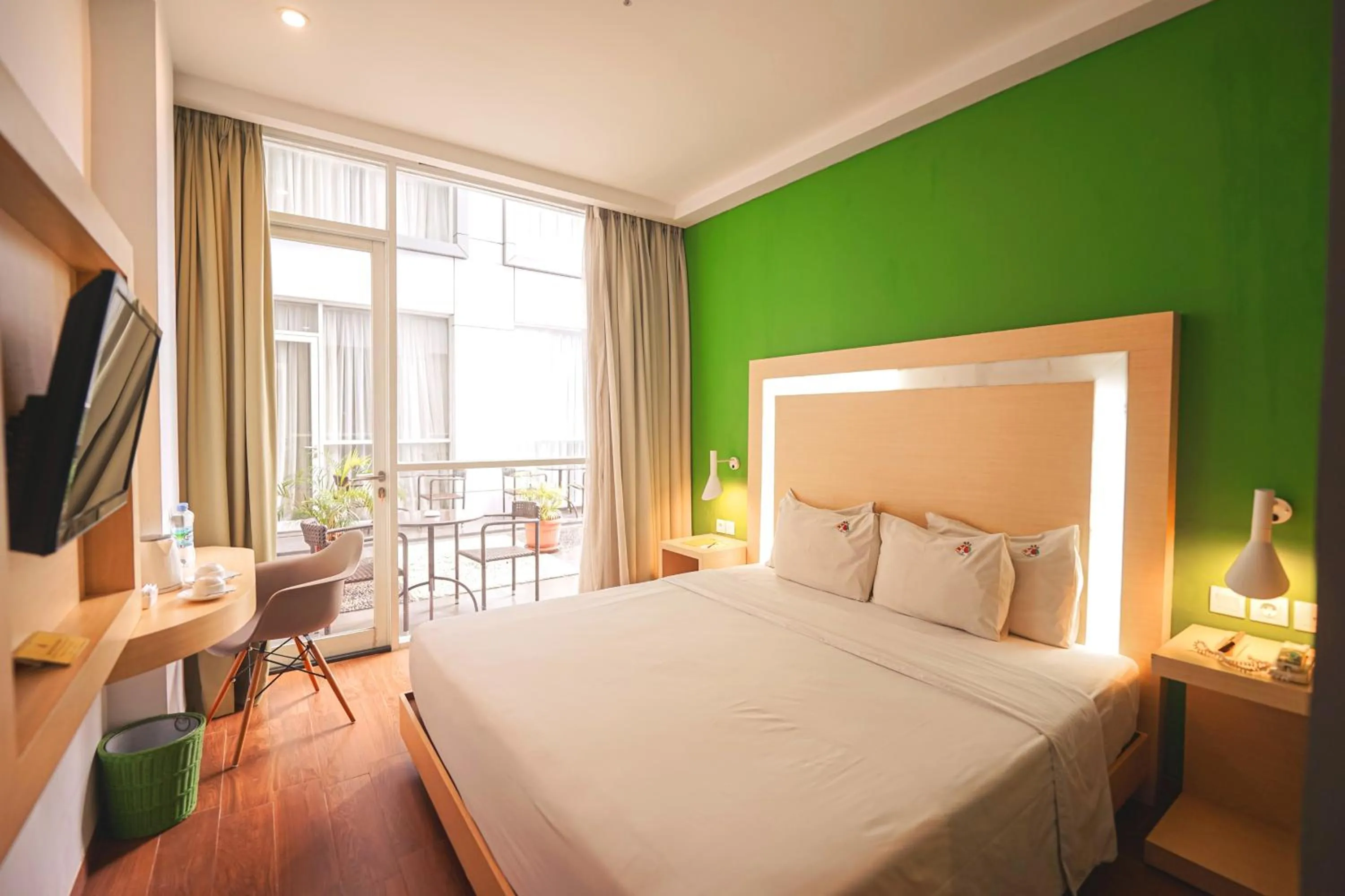 Bed in DK Belstar Hotel Belitung