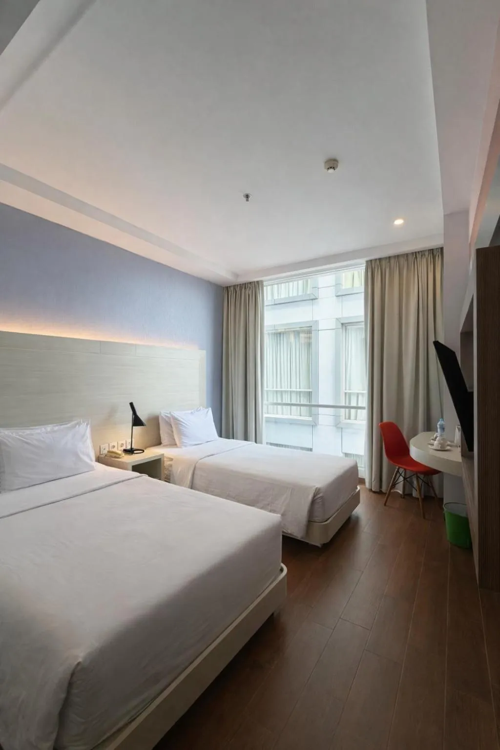 Bedroom, Bed in DK Belstar Hotel Belitung