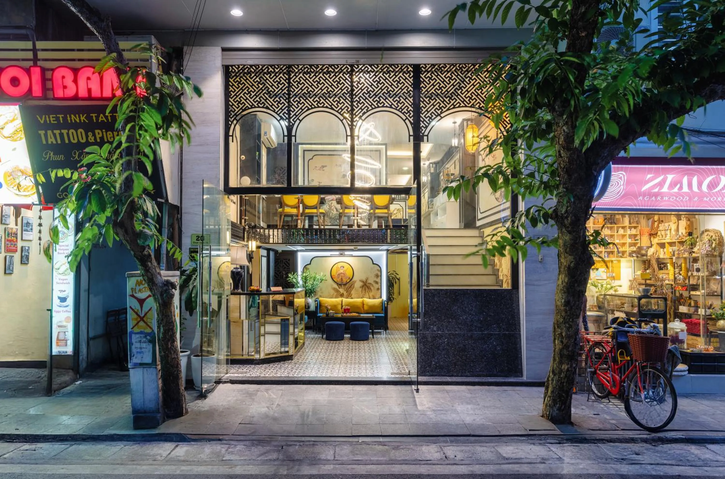 Property building in Golden Amour Hotel