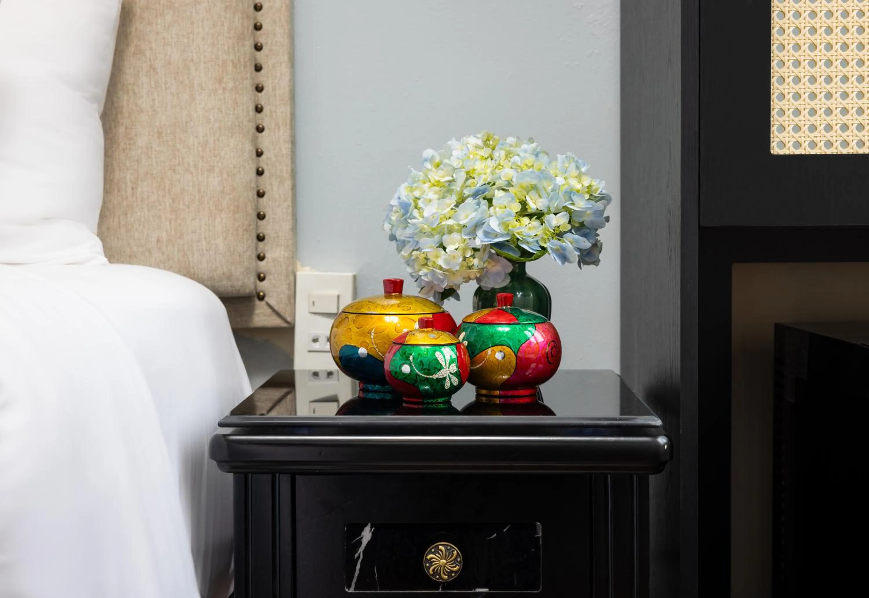 Decorative detail in Golden Amour Hotel