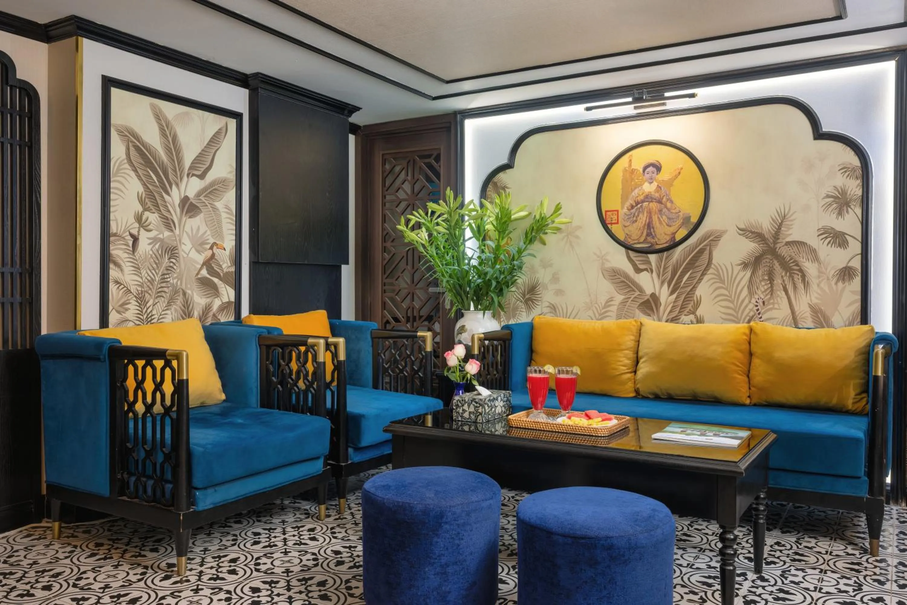 Lobby or reception in Golden Amour Hotel