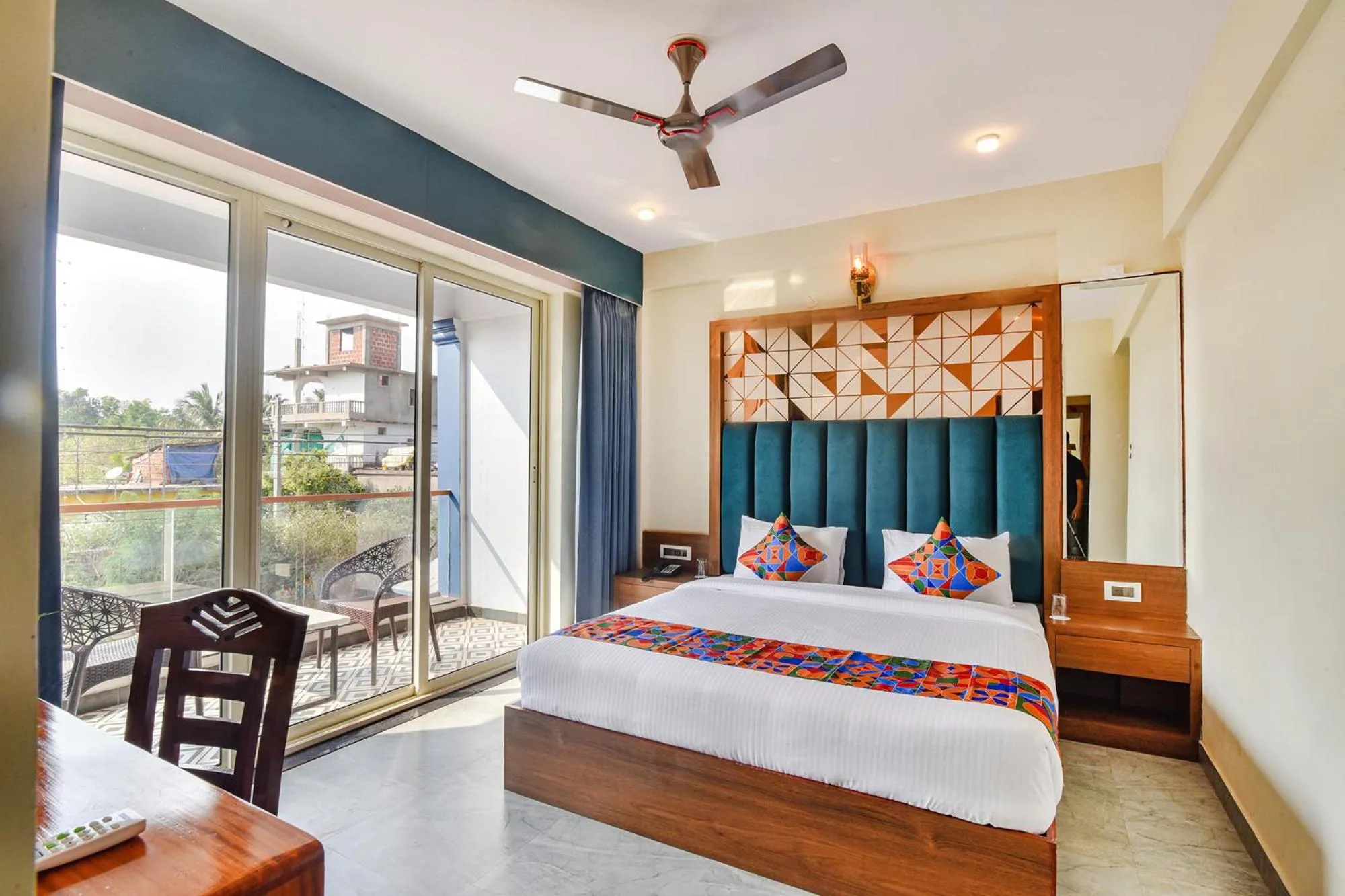 Bed in Jingle Tree Resort in Arambol