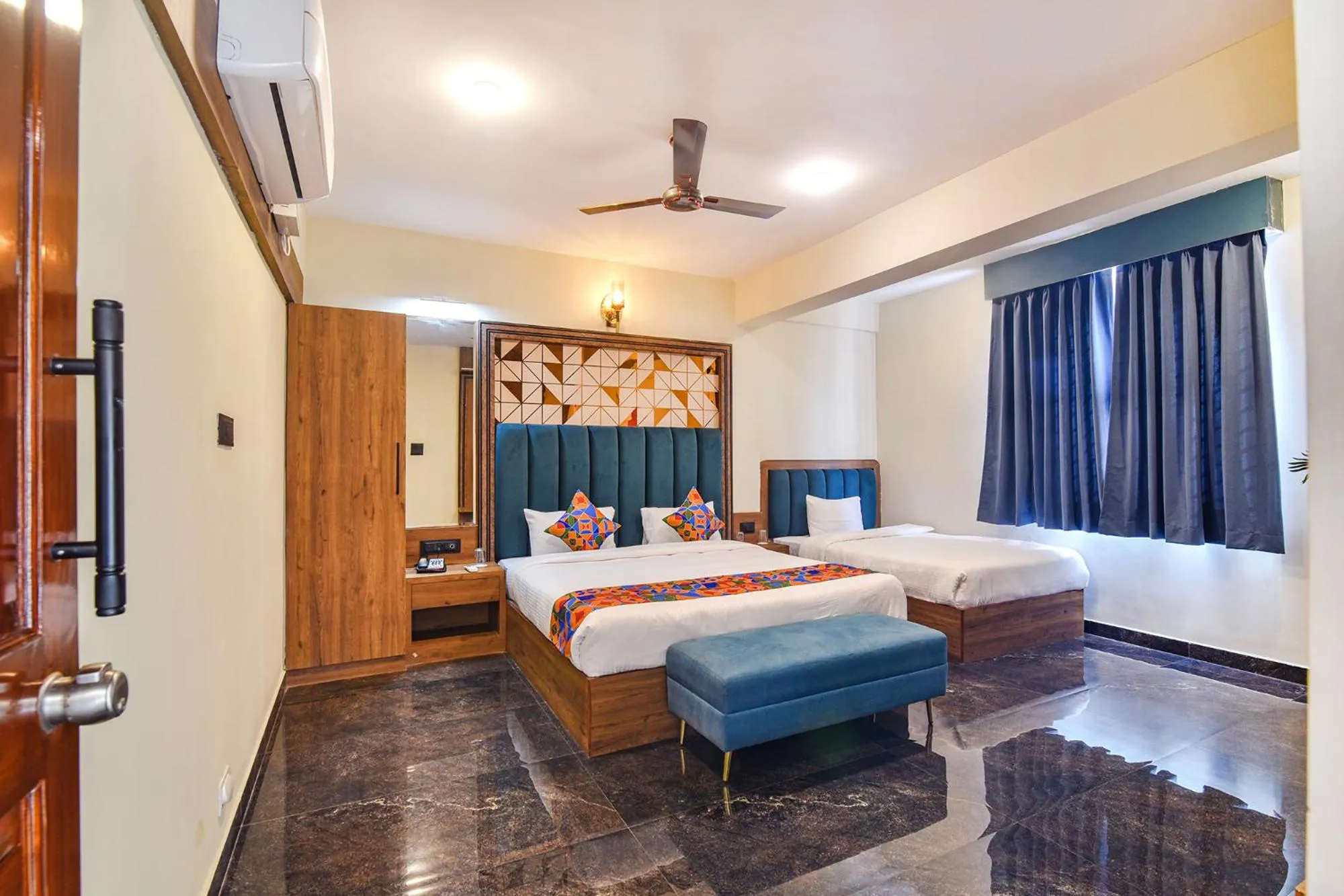 Bed in Jingle Tree Resort in Arambol