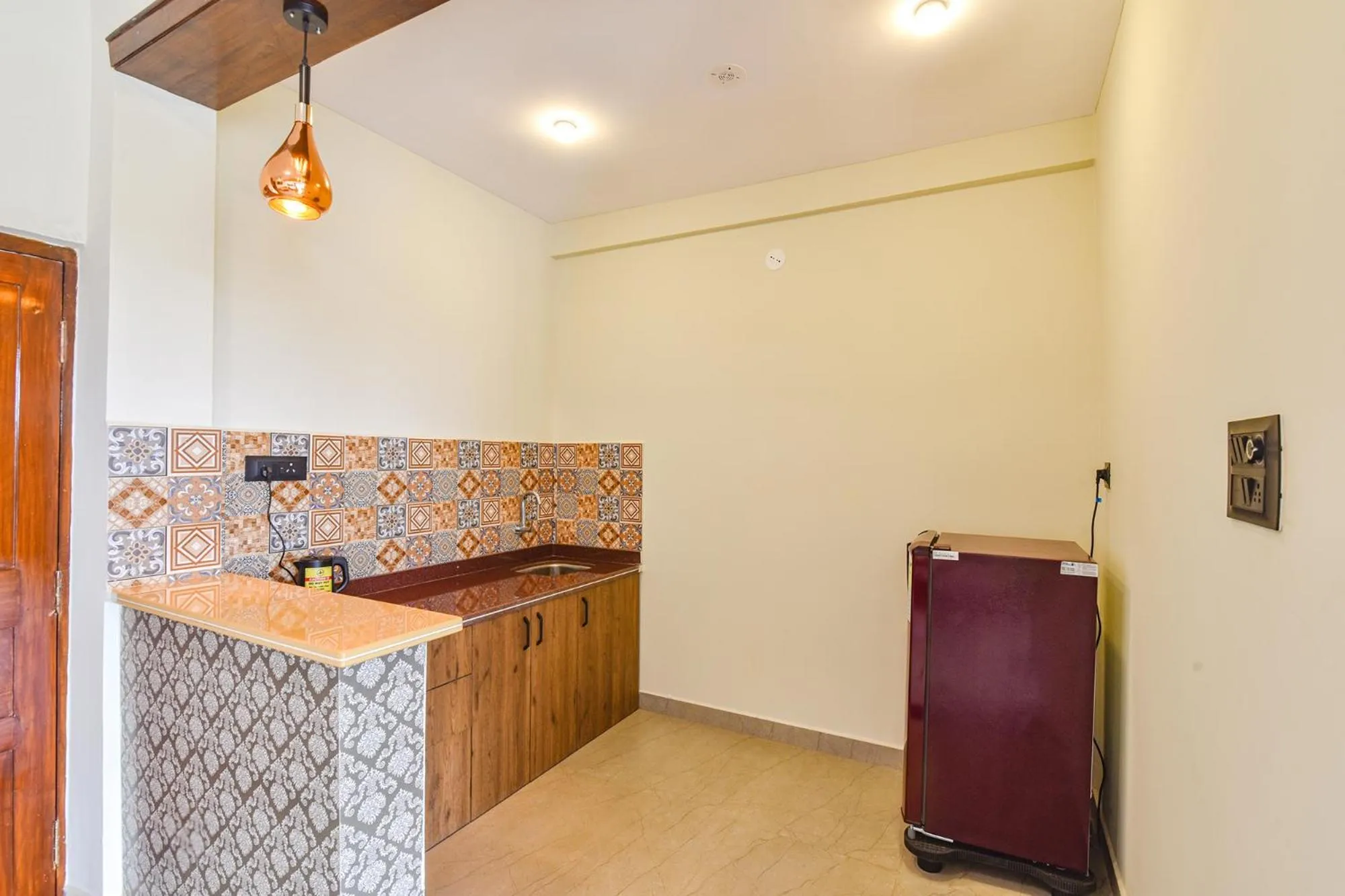 kitchen in Jingle Tree Resort in Arambol