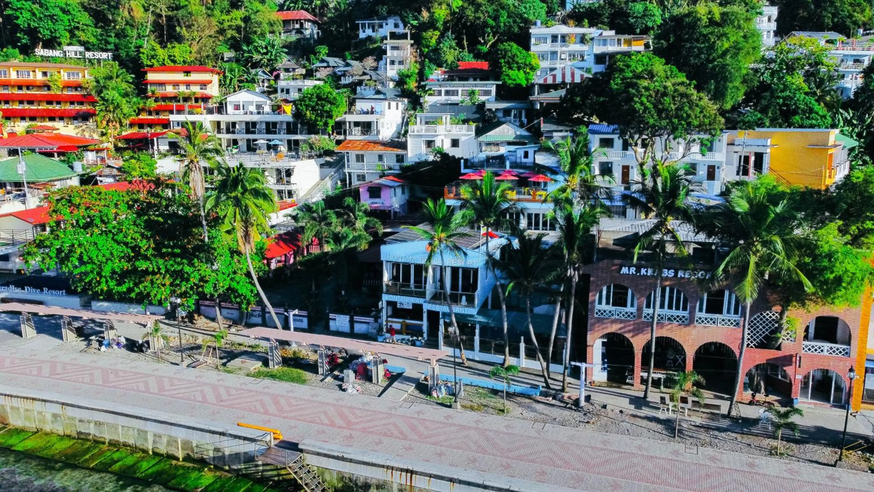 Property building in Montani Beach Resort Puerto Galera powered by Cocotel