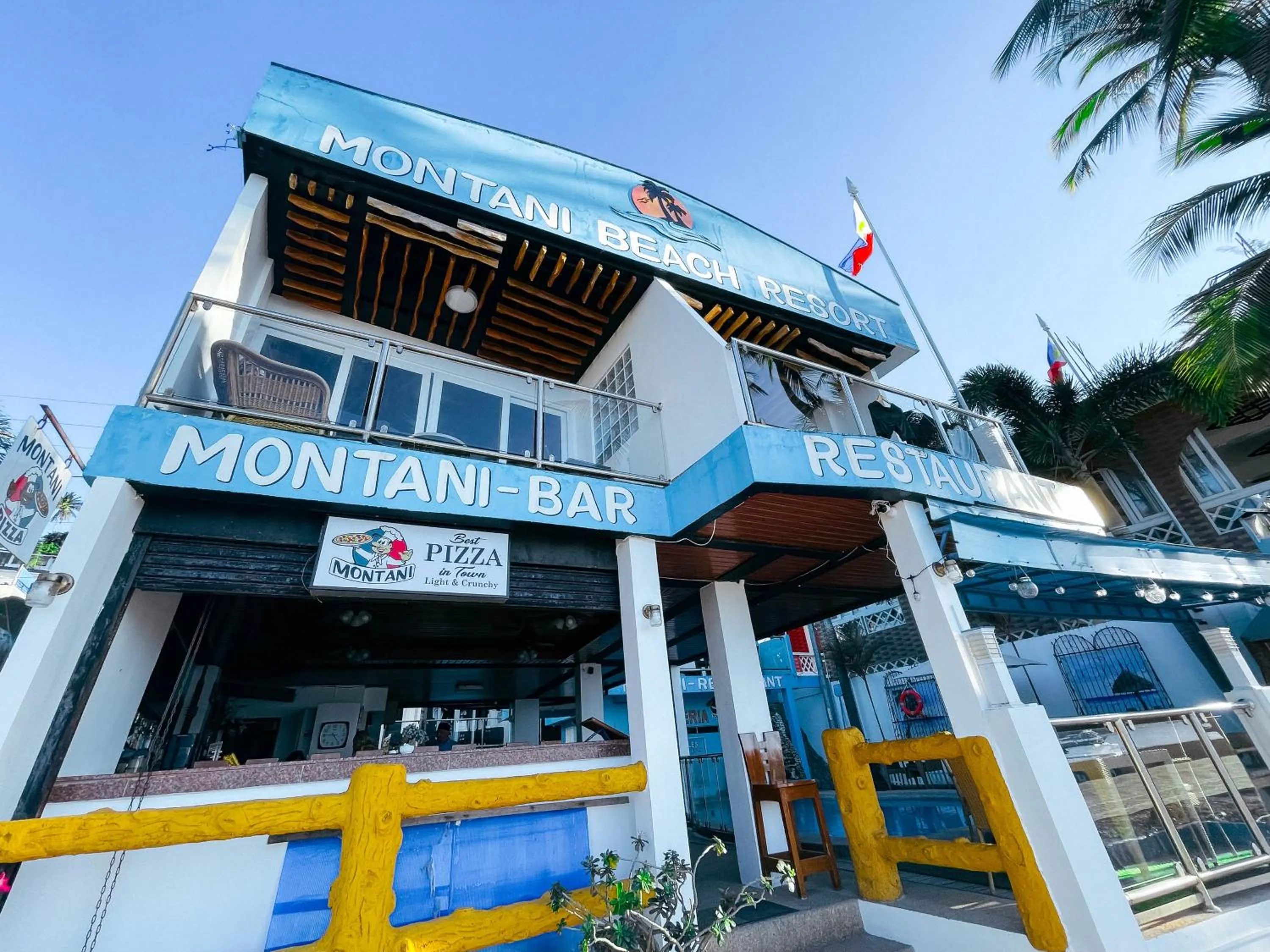 Property building in Montani Beach Resort Puerto Galera powered by Cocotel