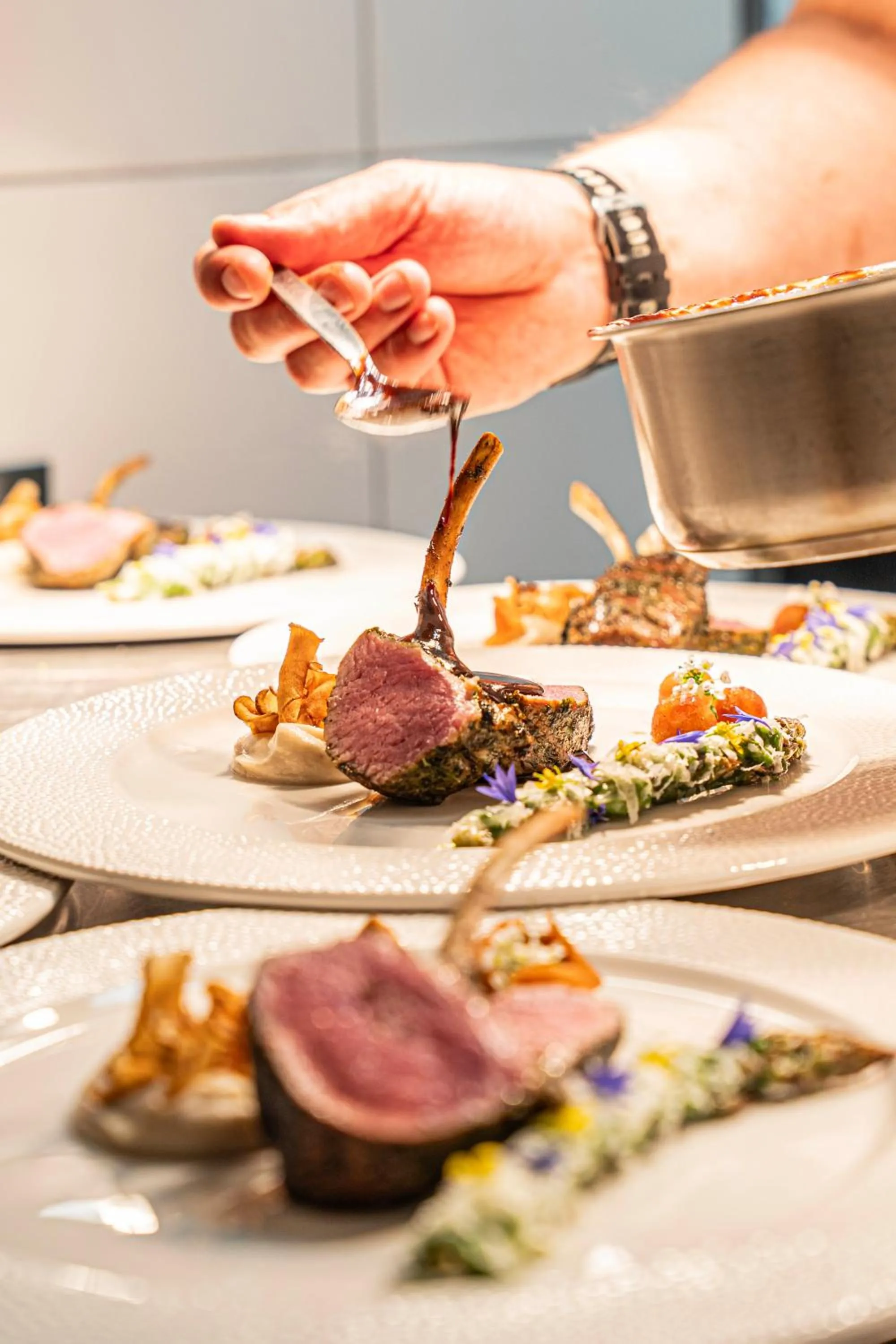 Food close-up in ARCHE Klasztor Wrocław