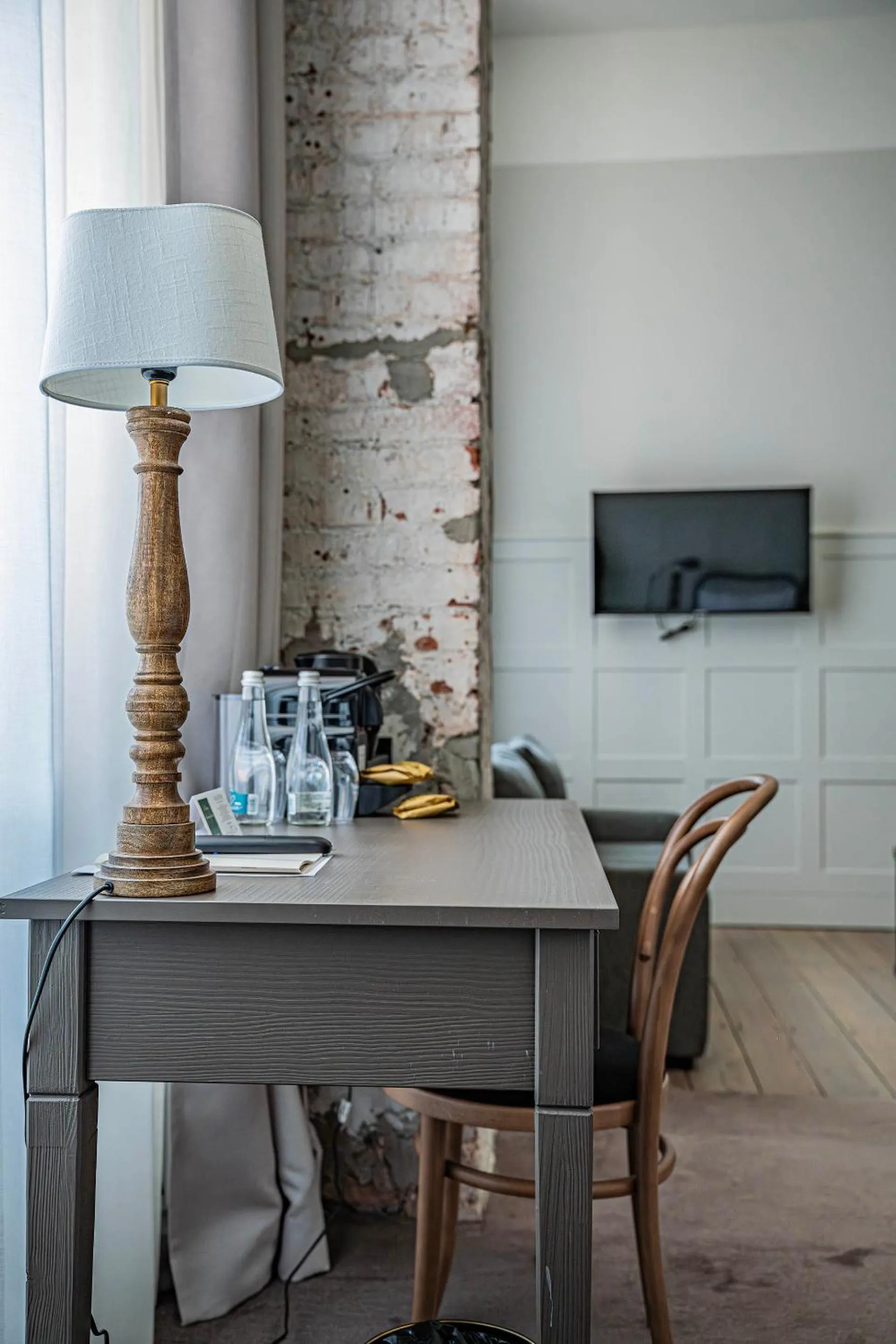 Decorative detail in ARCHE Klasztor Wrocław