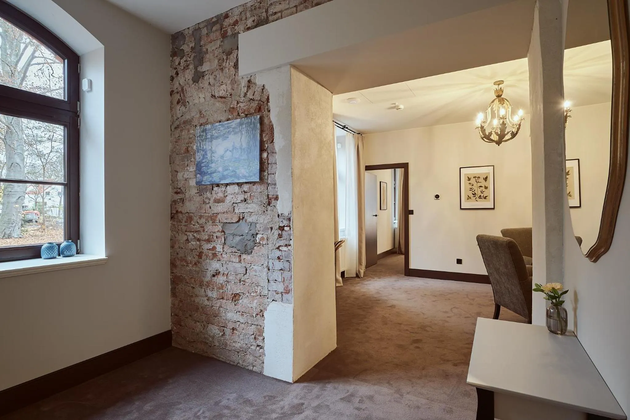 Seating area in ARCHE Klasztor Wrocław