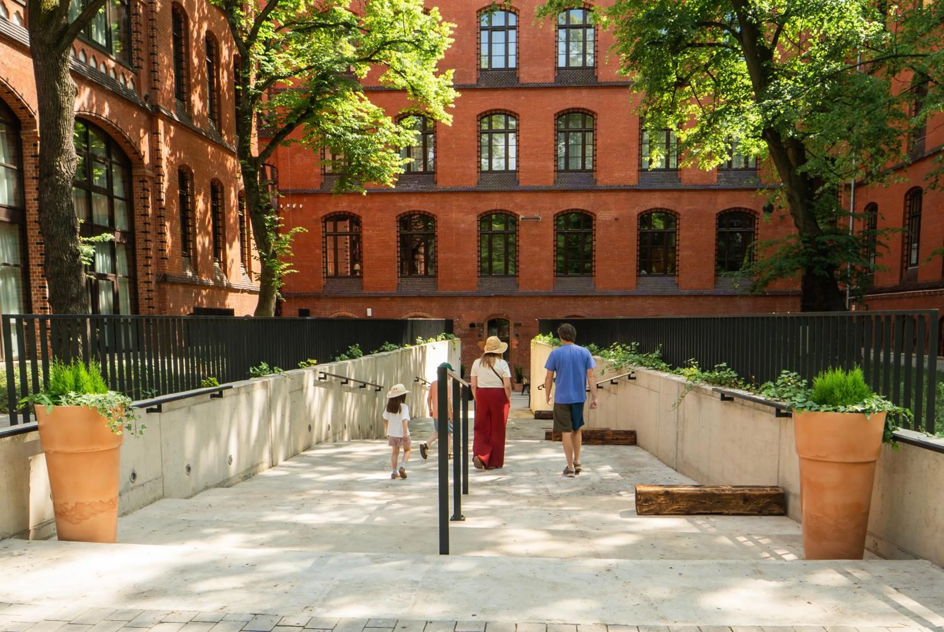 Property building in ARCHE Klasztor Wrocław