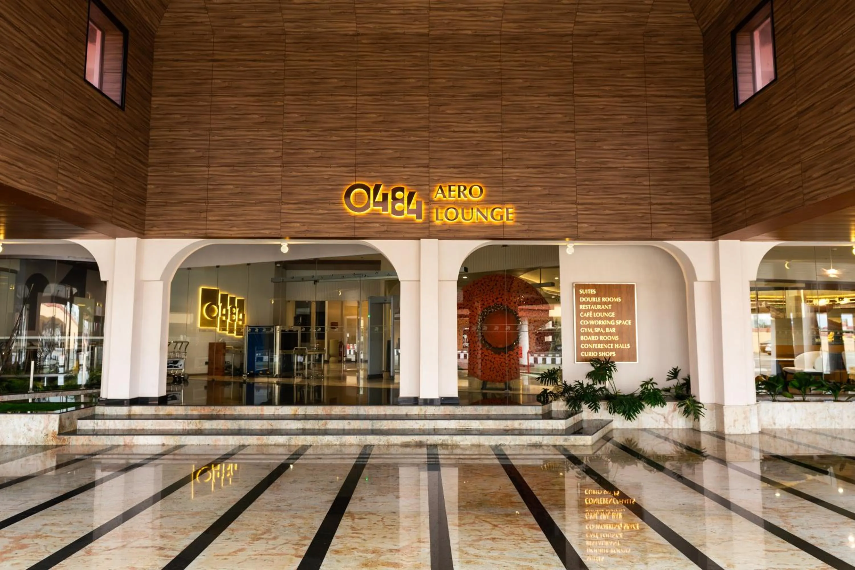 Facade/entrance in 0484 Aero Lounge-Terminal 2 Cochin Airport Hotel