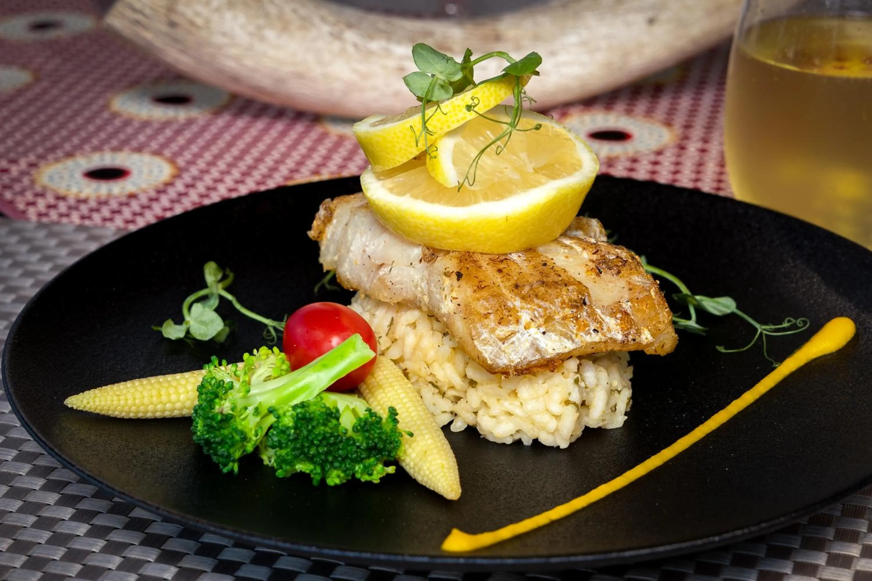 Food in Black Rhino Game Lodge