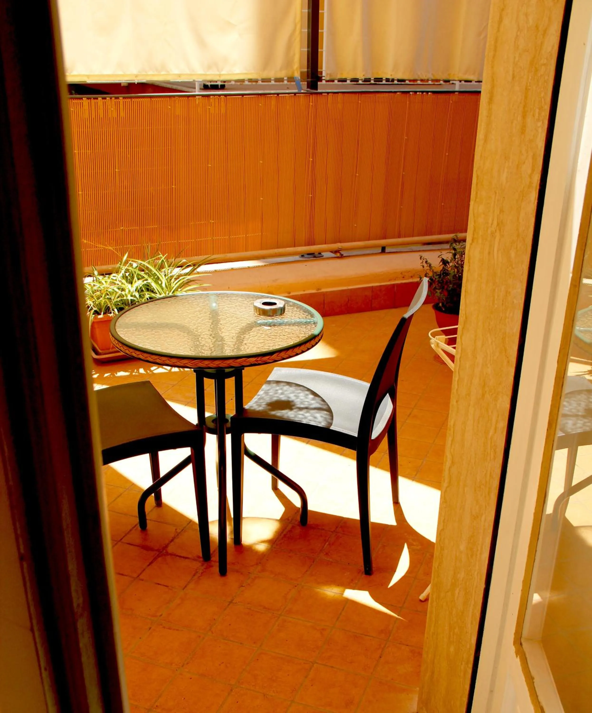 Garden view in Be Inn