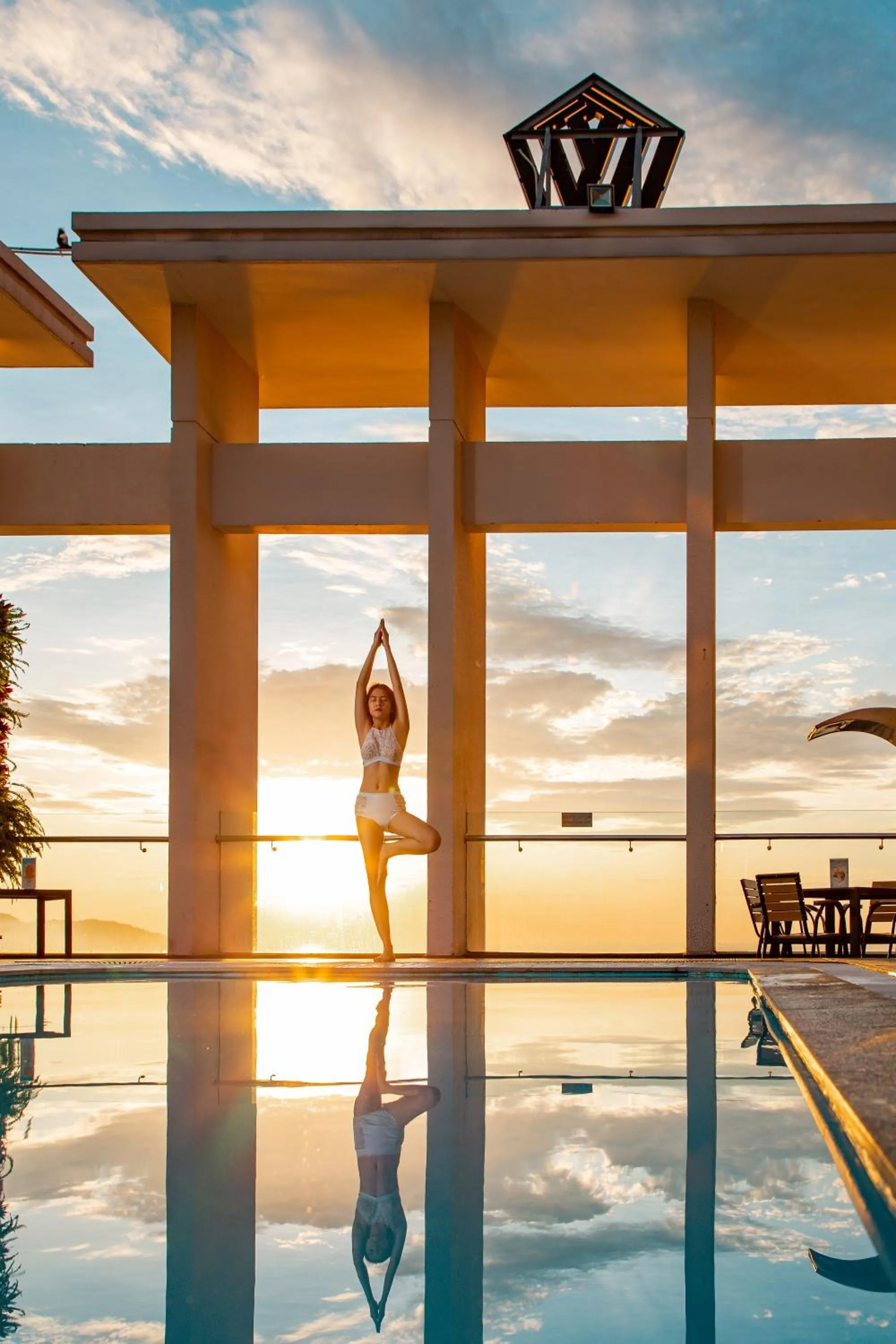 Patio in Diamond Sea Hotel