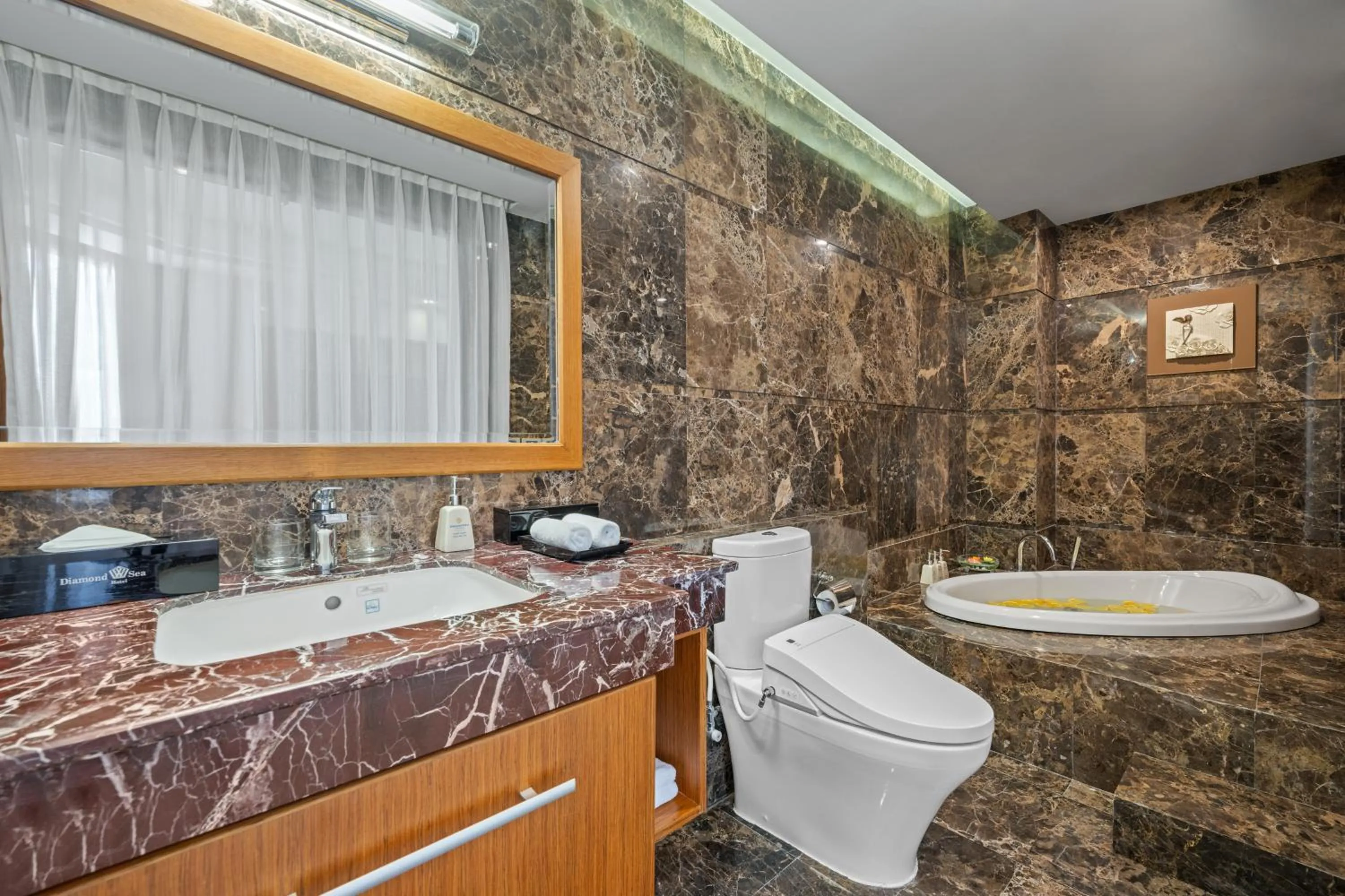 Bathroom in Diamond Sea Hotel