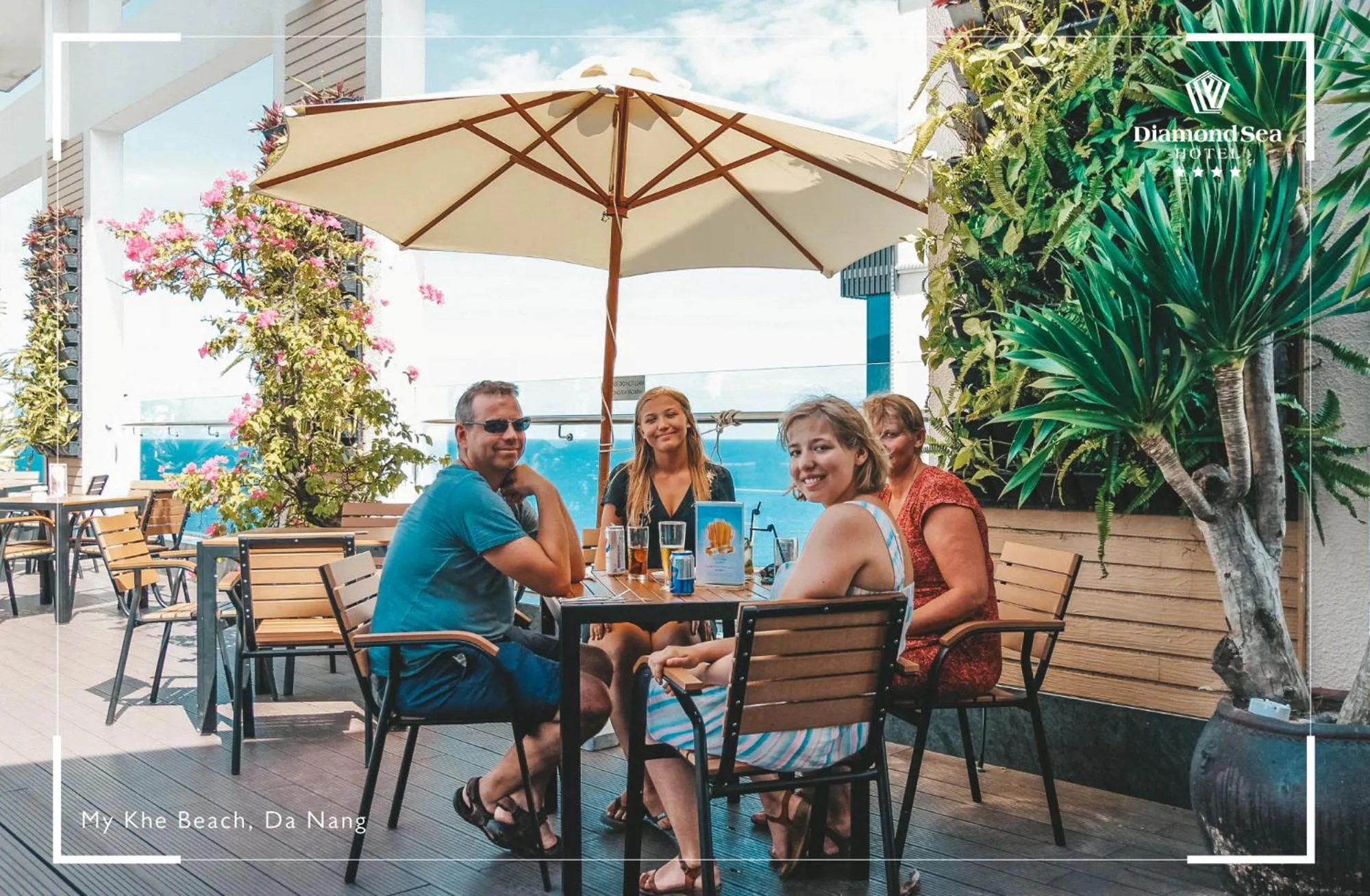 Patio in Diamond Sea Hotel