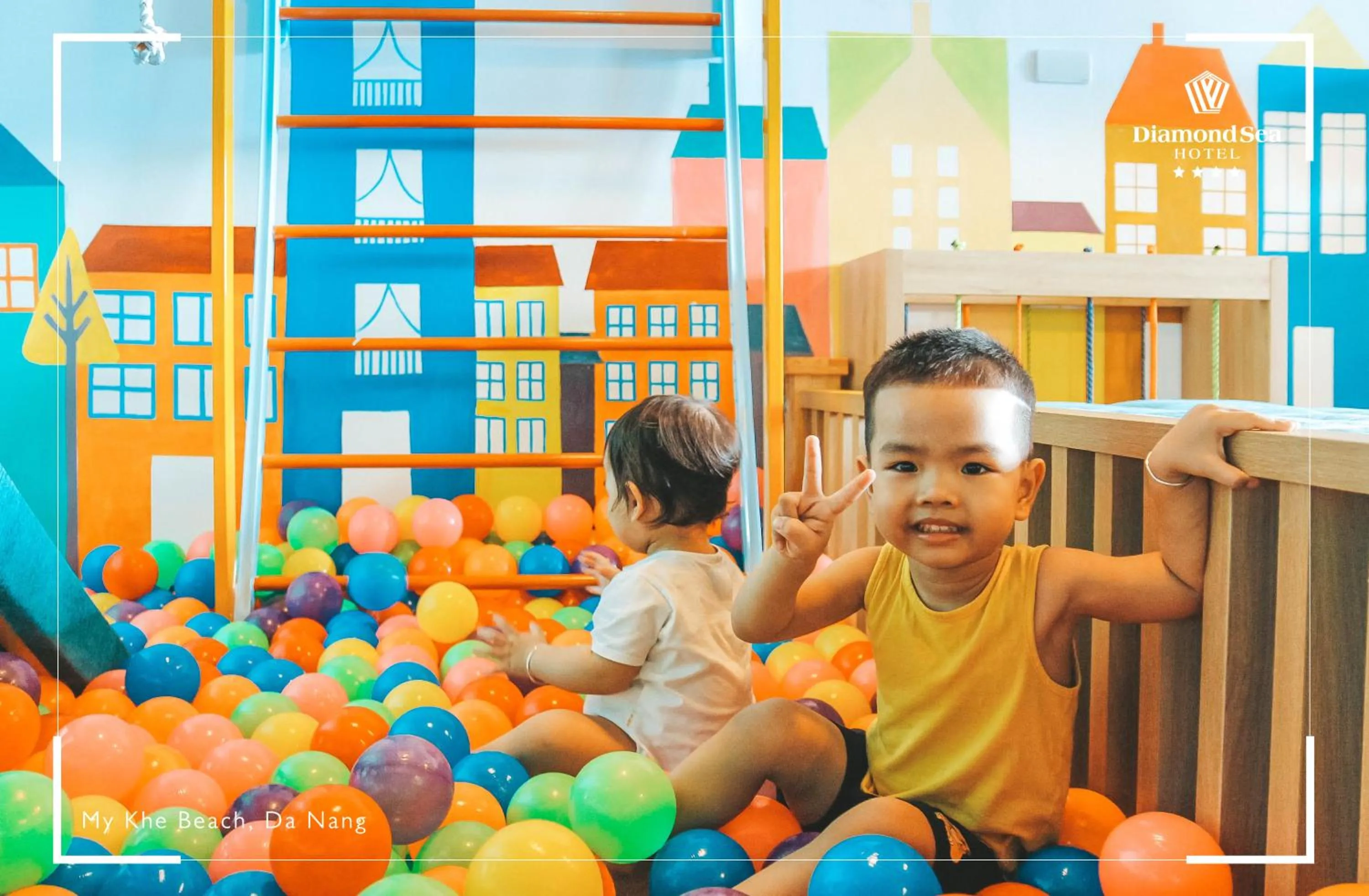 Children play ground in Diamond Sea Hotel