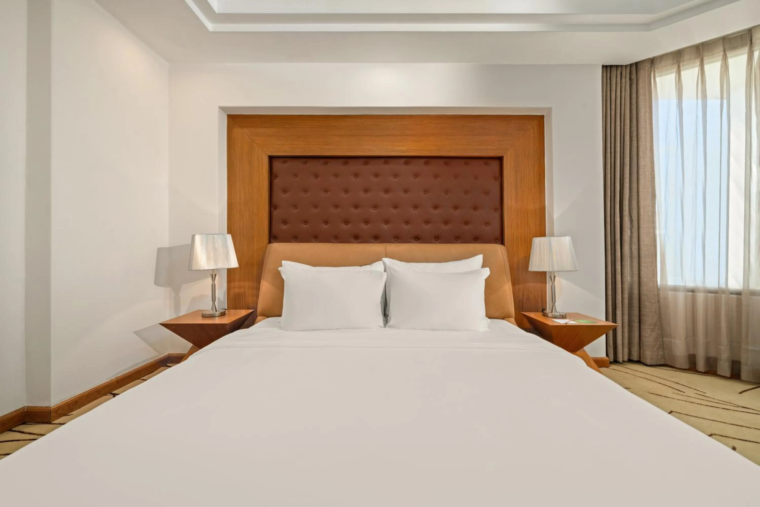 Bed in Diamond Sea Hotel