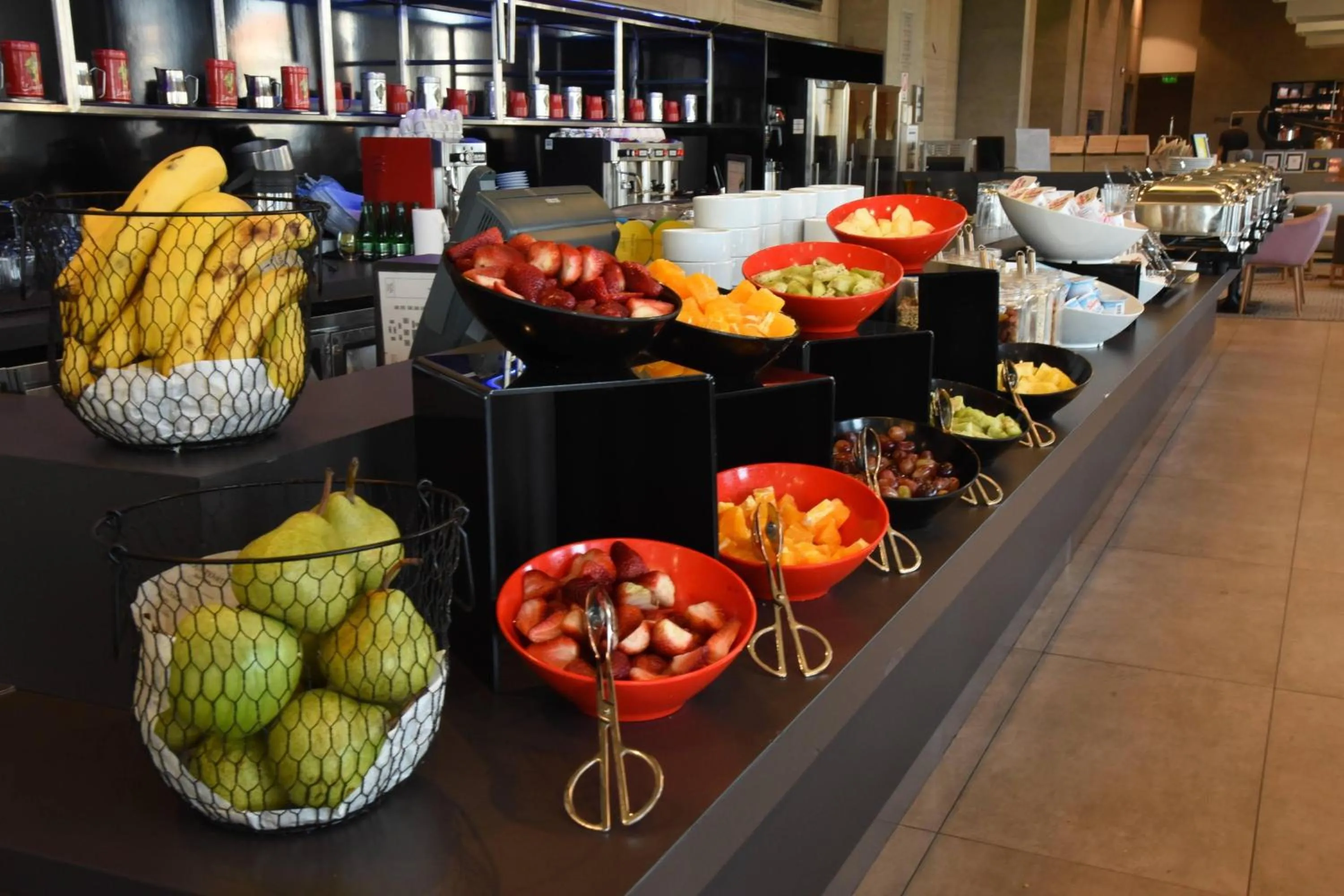 Breakfast in Courtyard by Marriott Santiago Las Condes