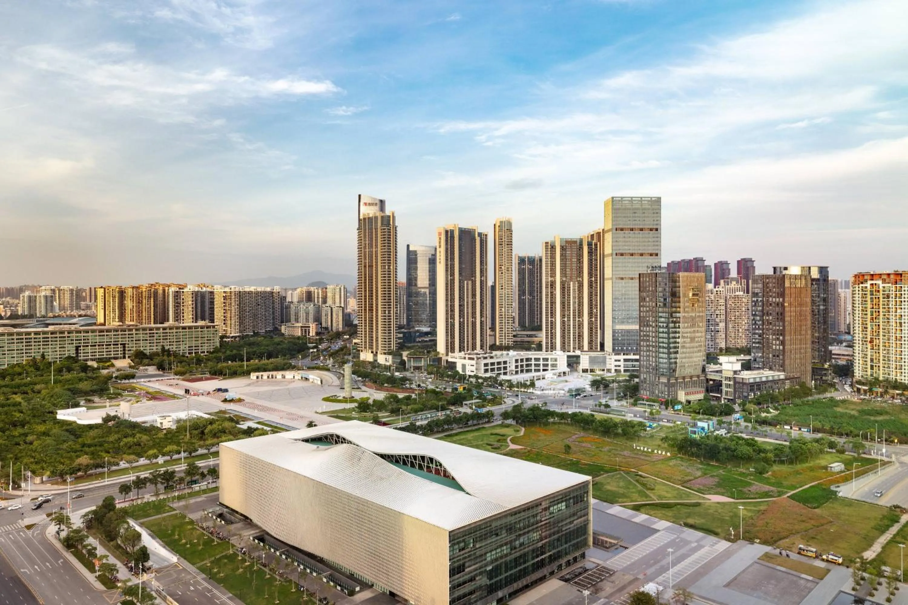 Photo of the whole room in JW Marriott Hotel Shenzhen Bao'an International Airport