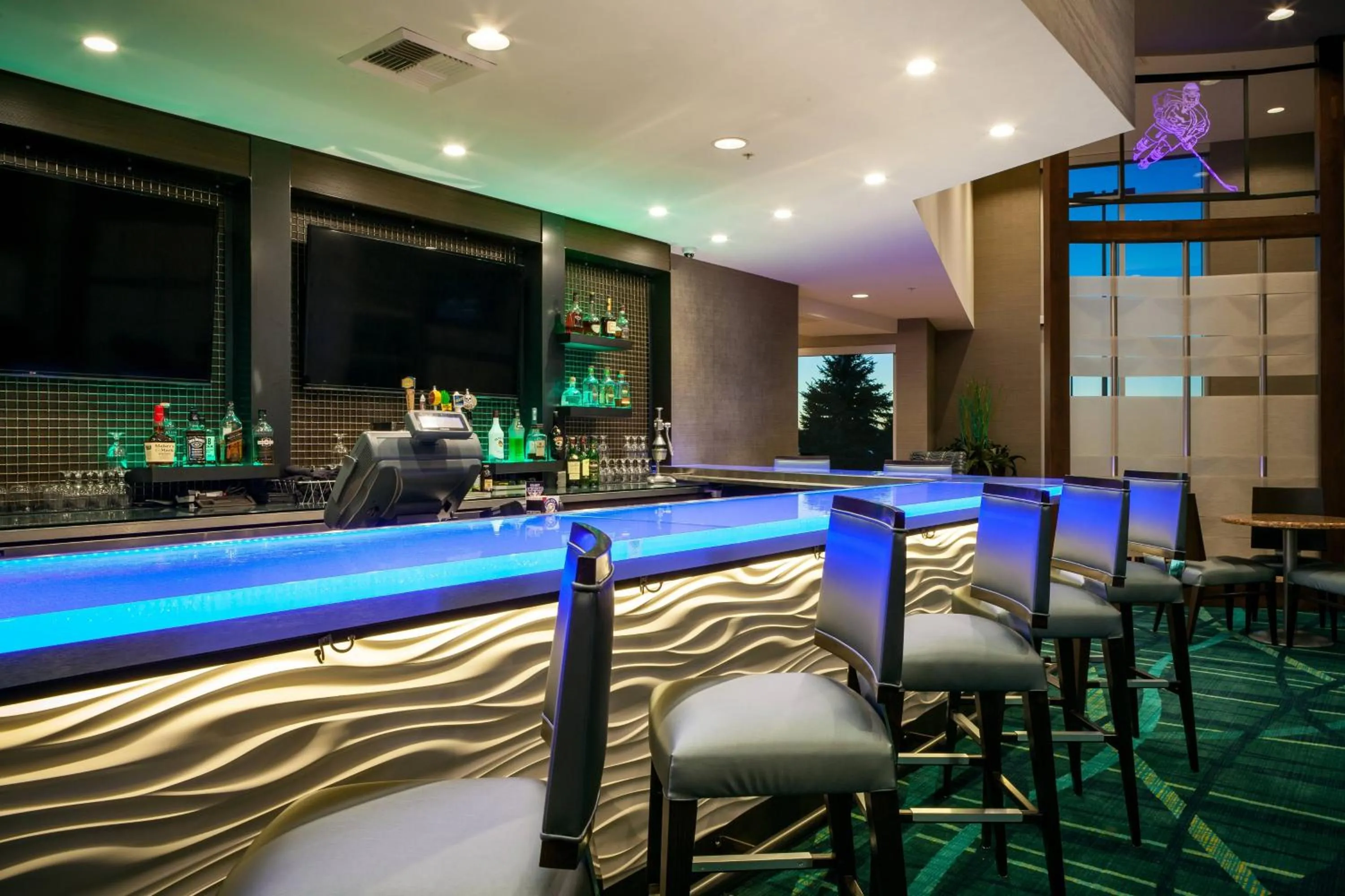 Lounge or bar in SpringHill Suites by Marriott Kennewick Tri-Cities
