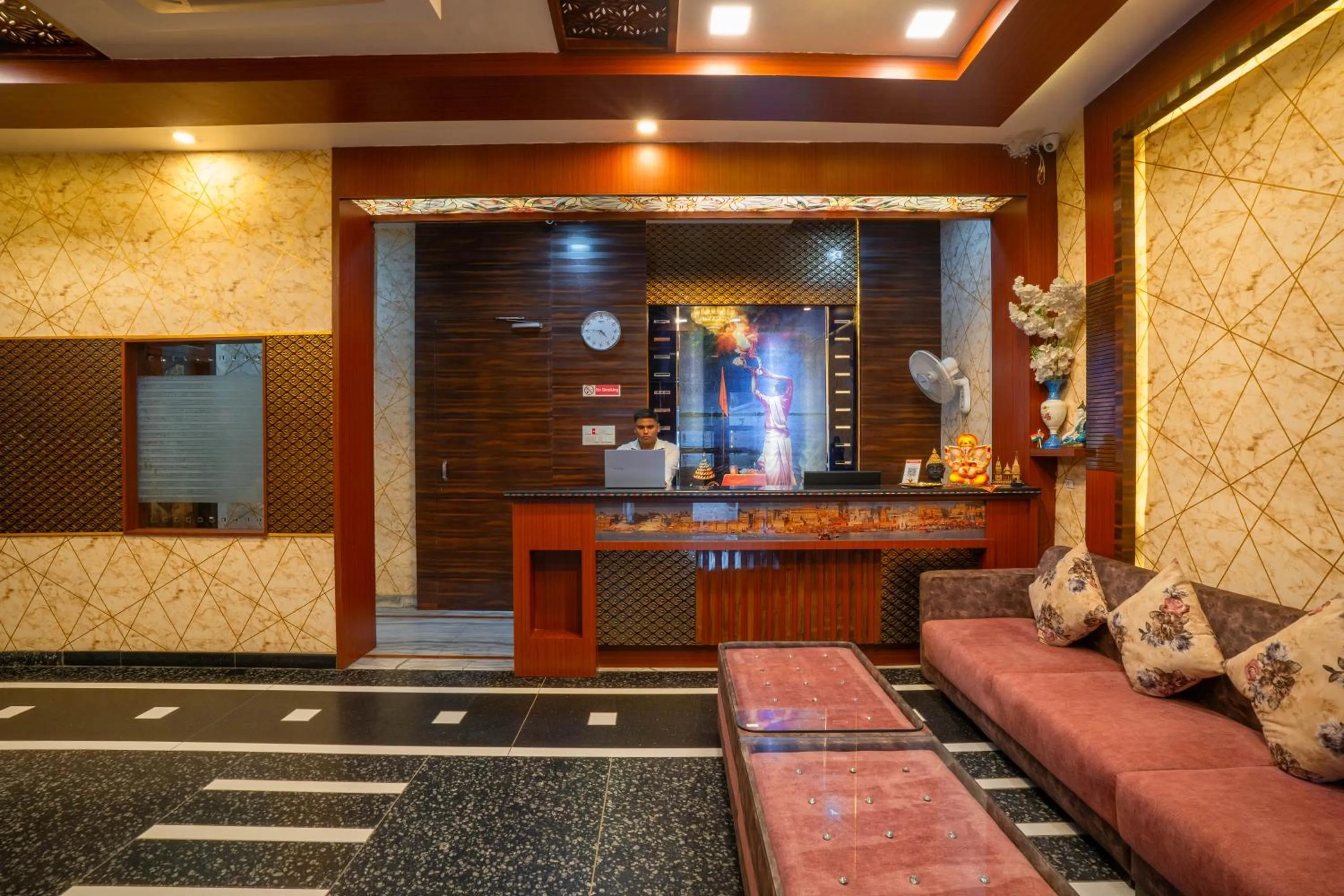Lobby or reception in Hotel Kiaara