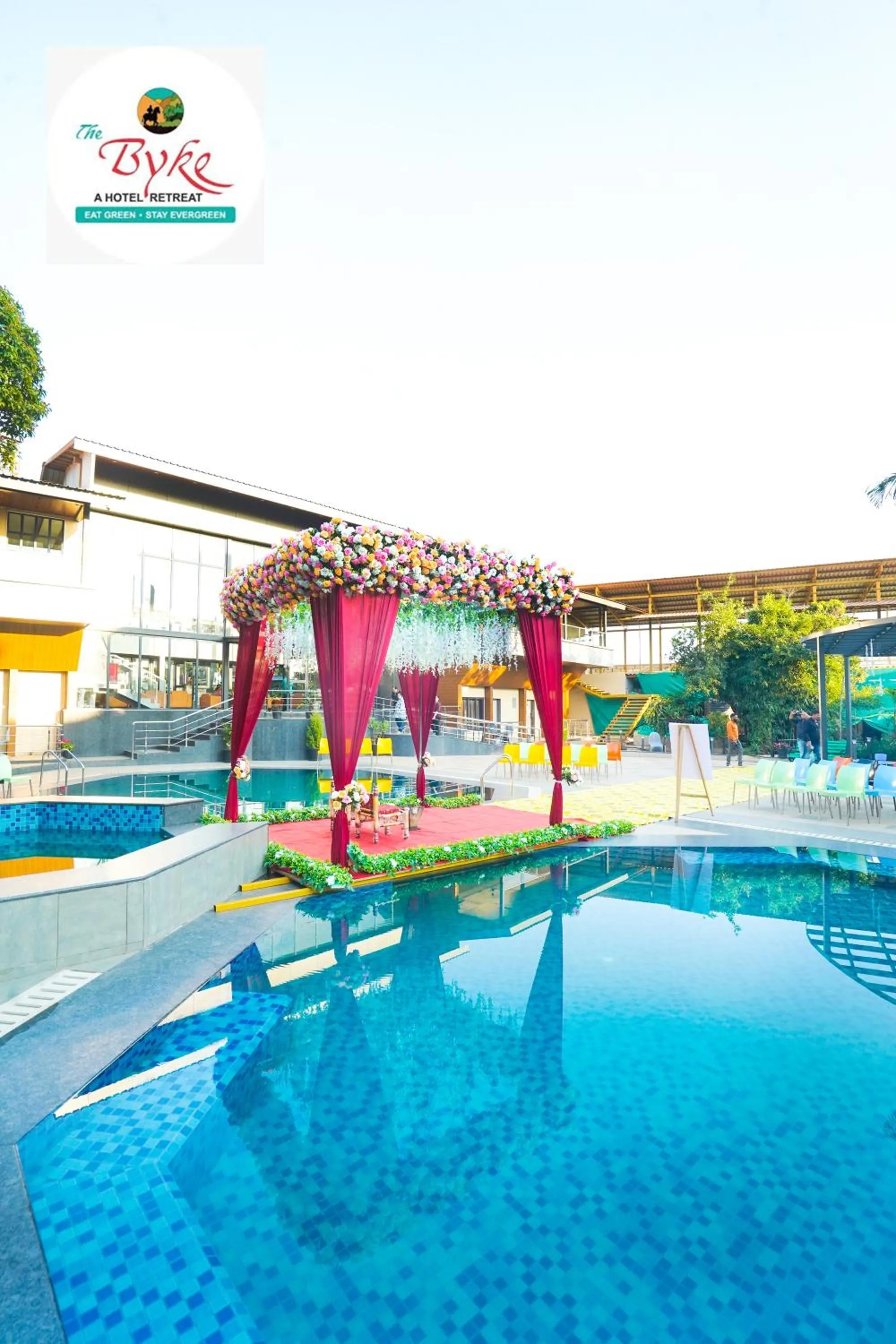 Decorative detail in The Byke Shanti Villa - Mahableshwar