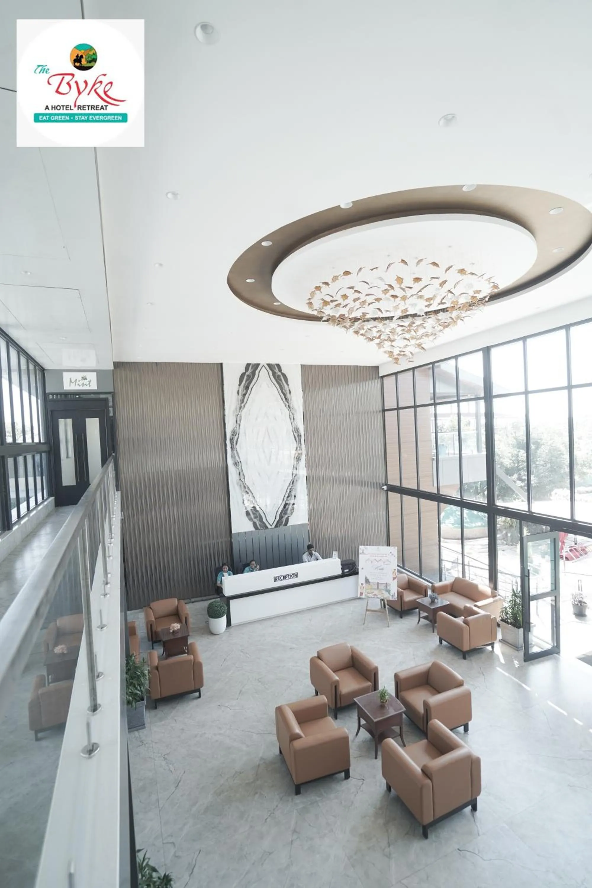 Lobby or reception in The Byke Shanti Villa - Mahableshwar