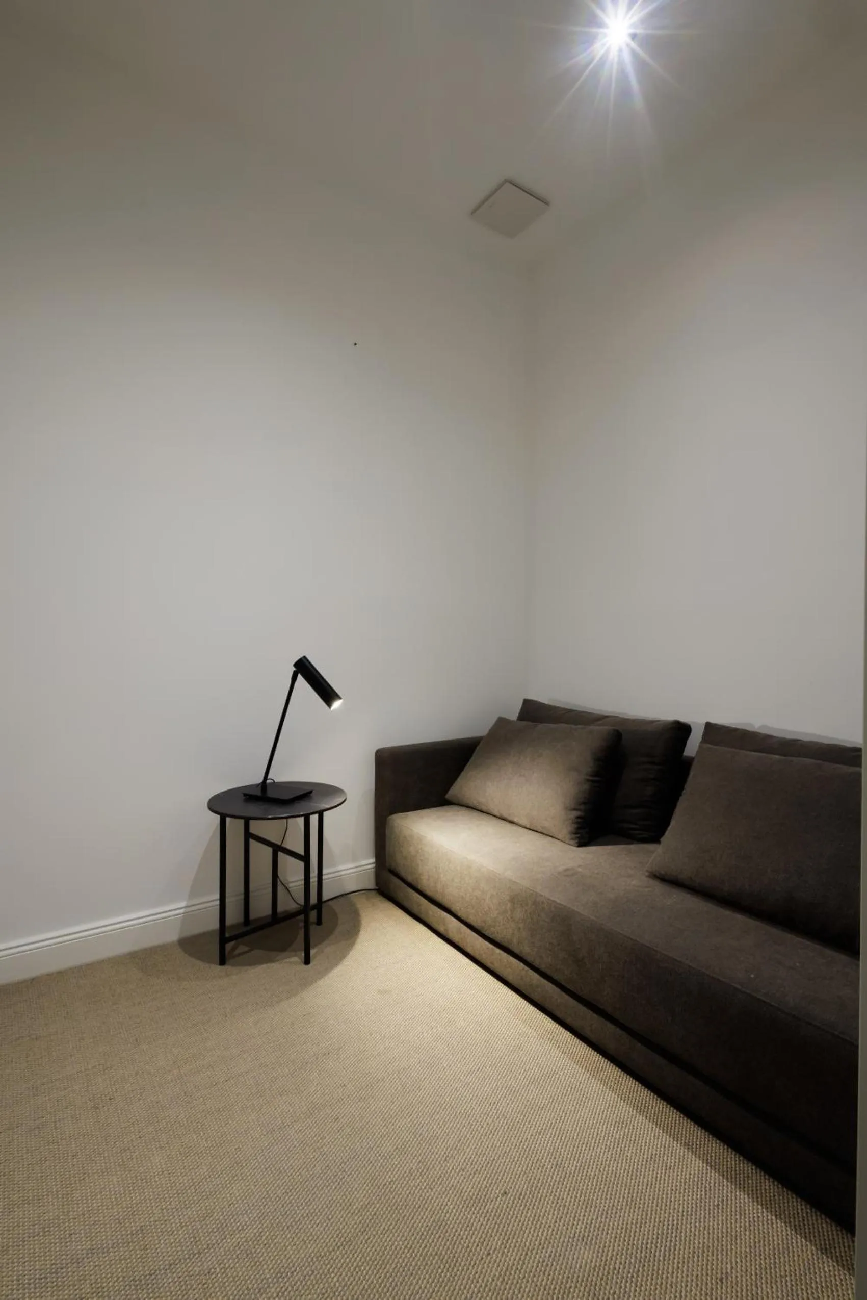 Living room in Kozmo Residences Budapest