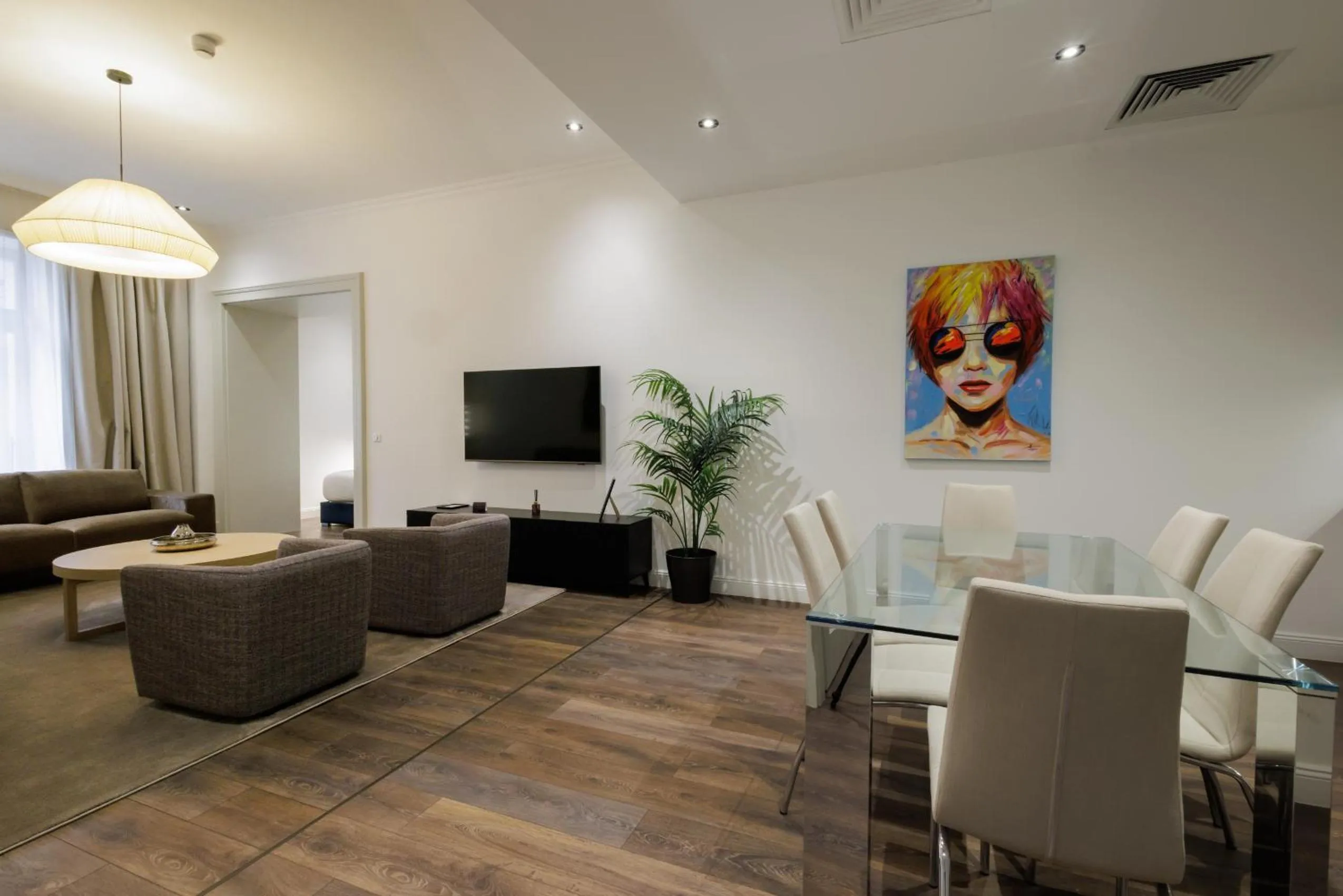 TV and multimedia in Kozmo Residences Budapest