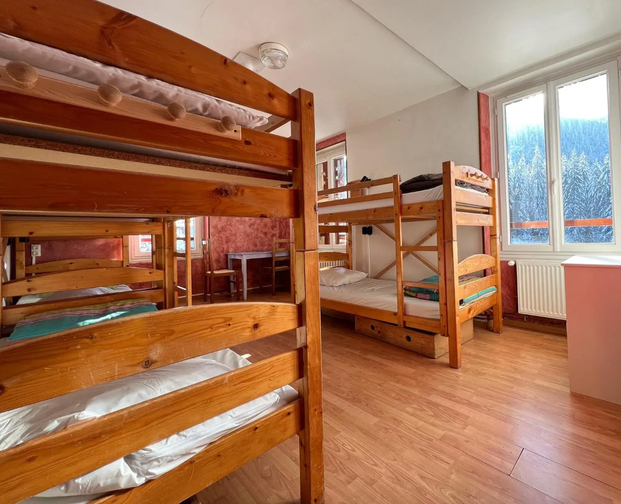 Single Bed in Mixed Dormitory Room in Gite de la Martinette Single Bed in Mixed Dormitory Room in Gite de la Martinette