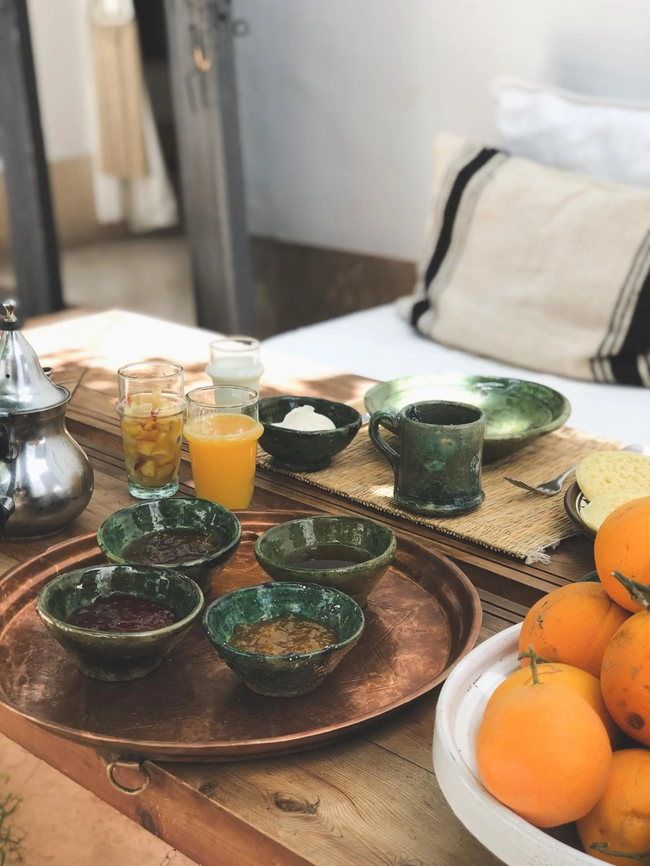 Breakfast in Riad Dar-K