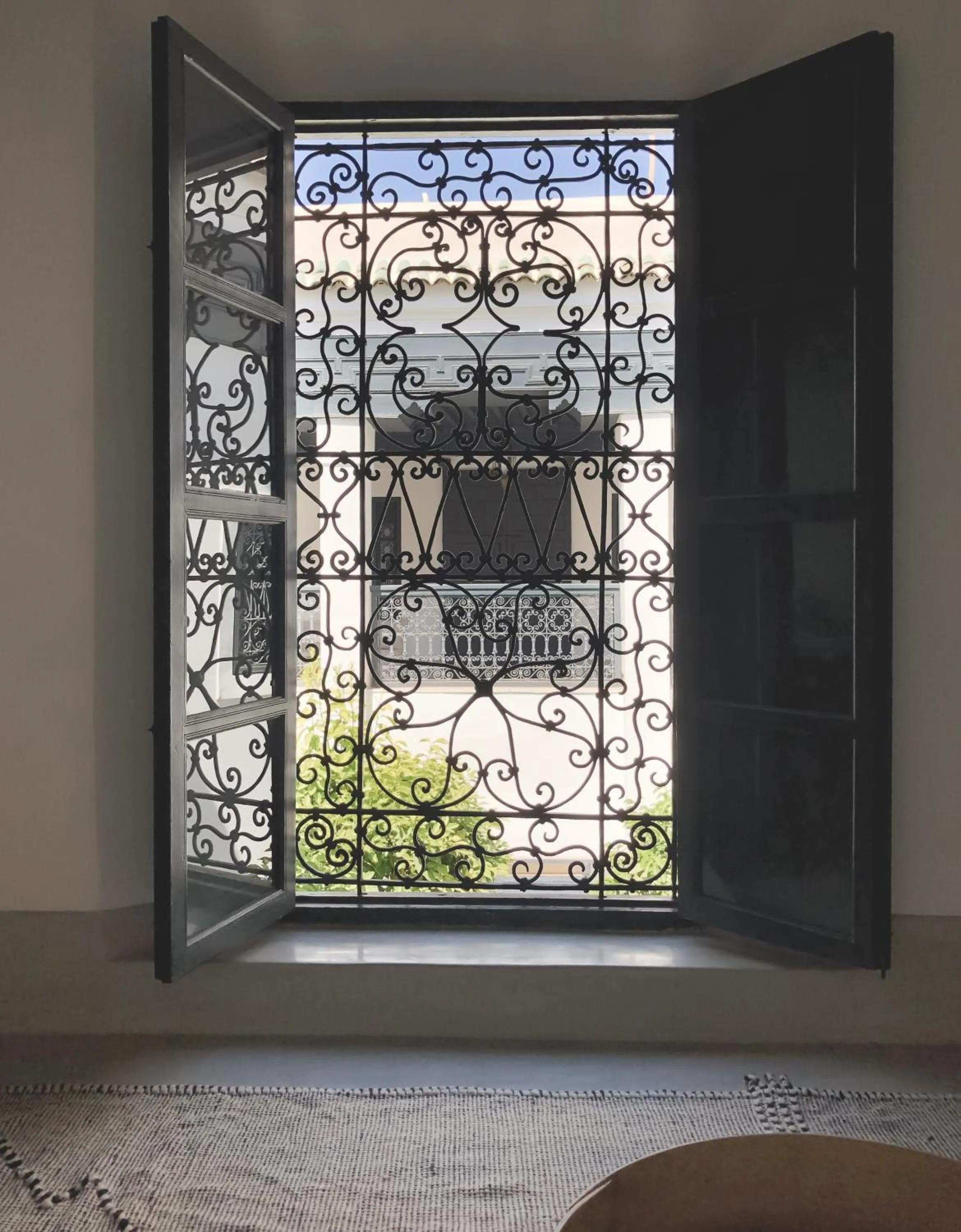 Garden view in Riad Dar-K