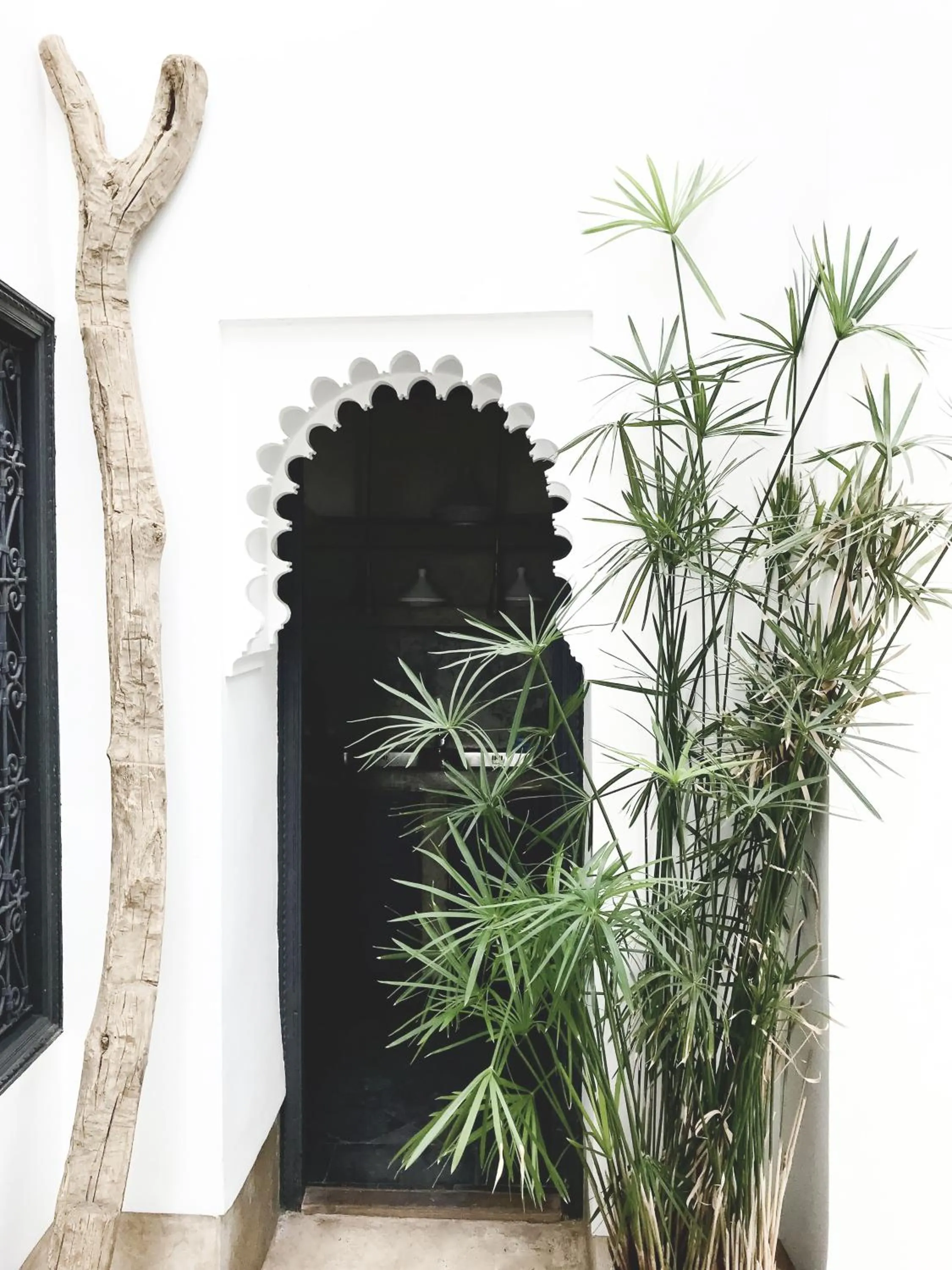 Decorative detail in Riad Dar-K