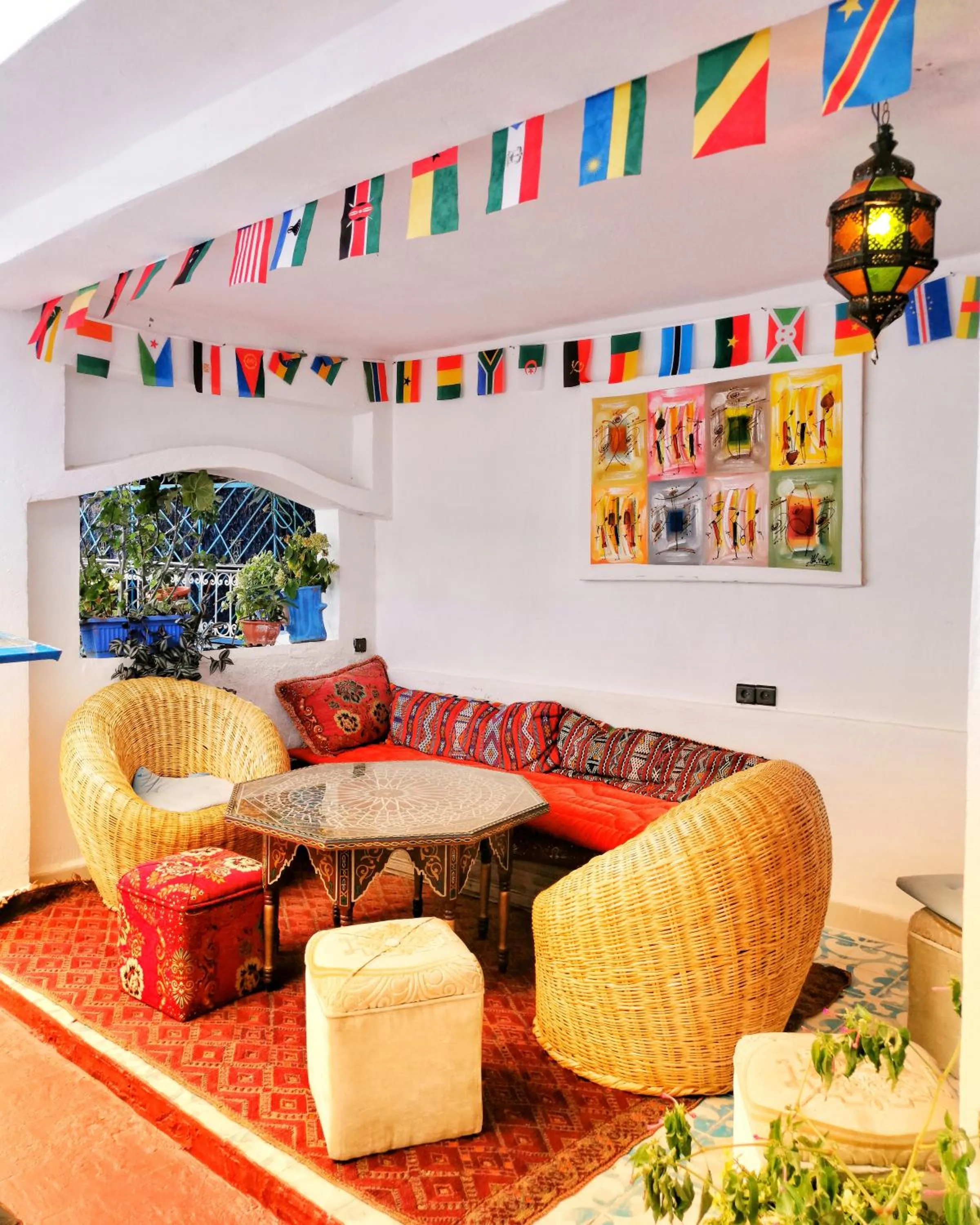 Seating area in Dar Sababa