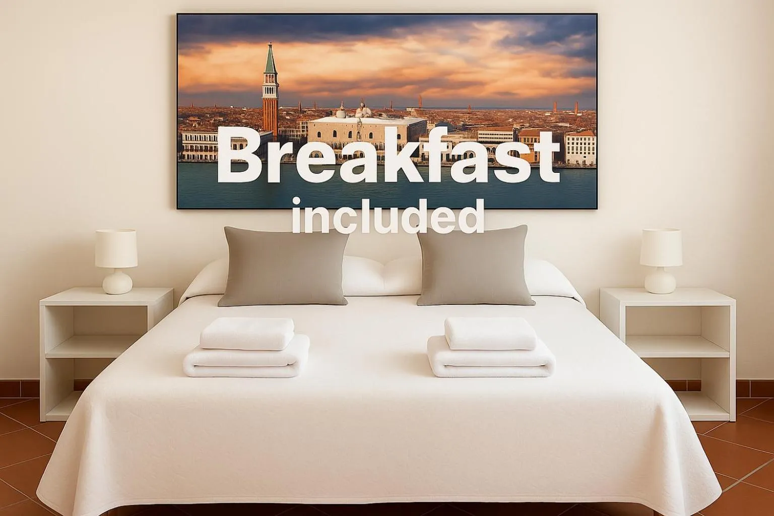 Bedroom, Bed in B&B Airport Venice Diego 2