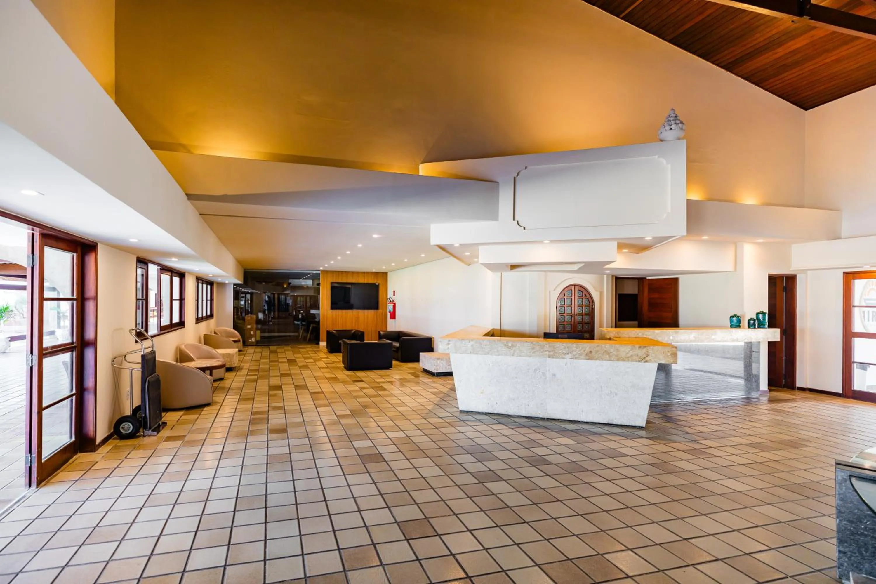 Seating area in Mirai Beach Hotel