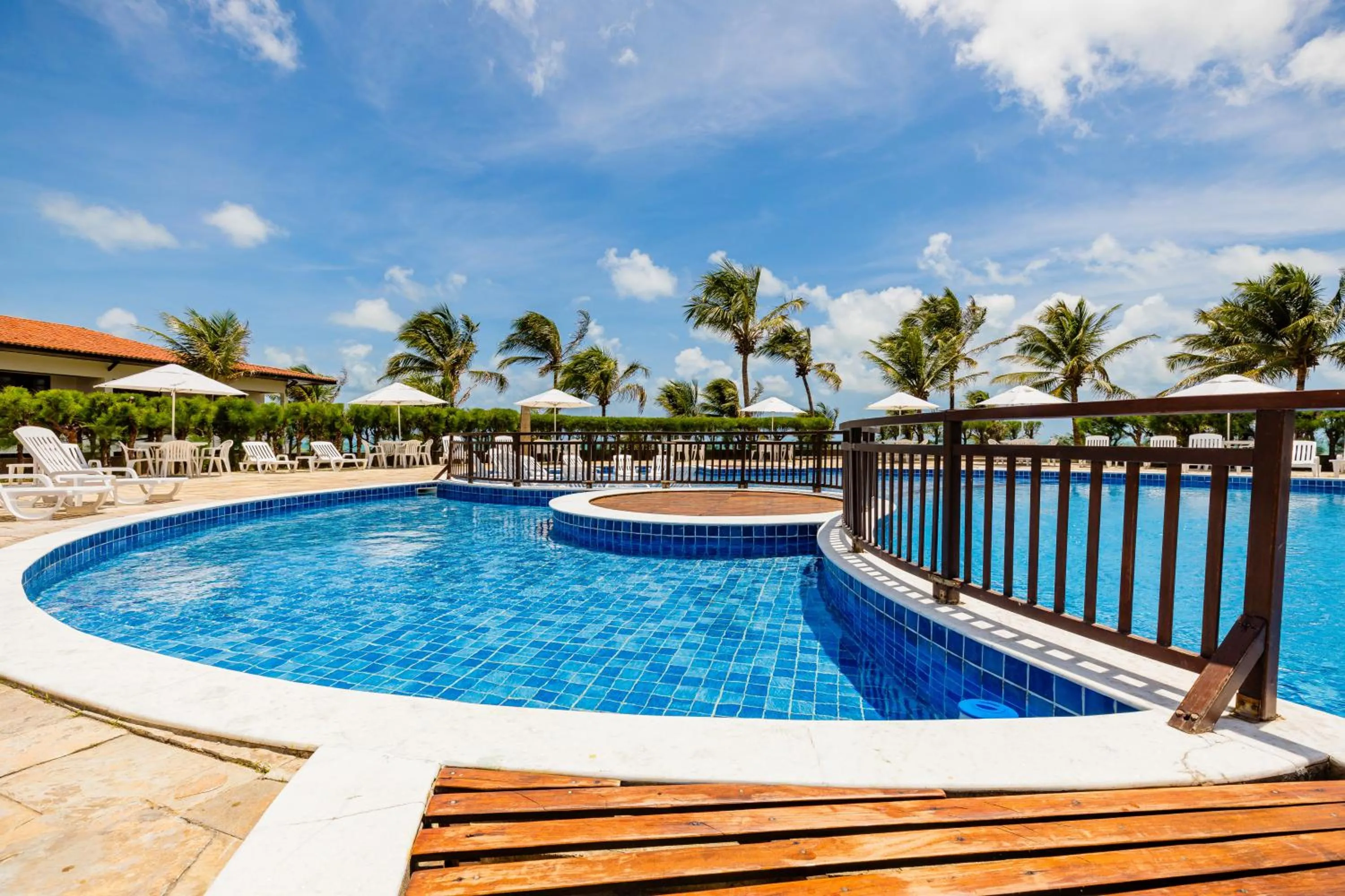 Swimming pool in Mirai Beach Hotel