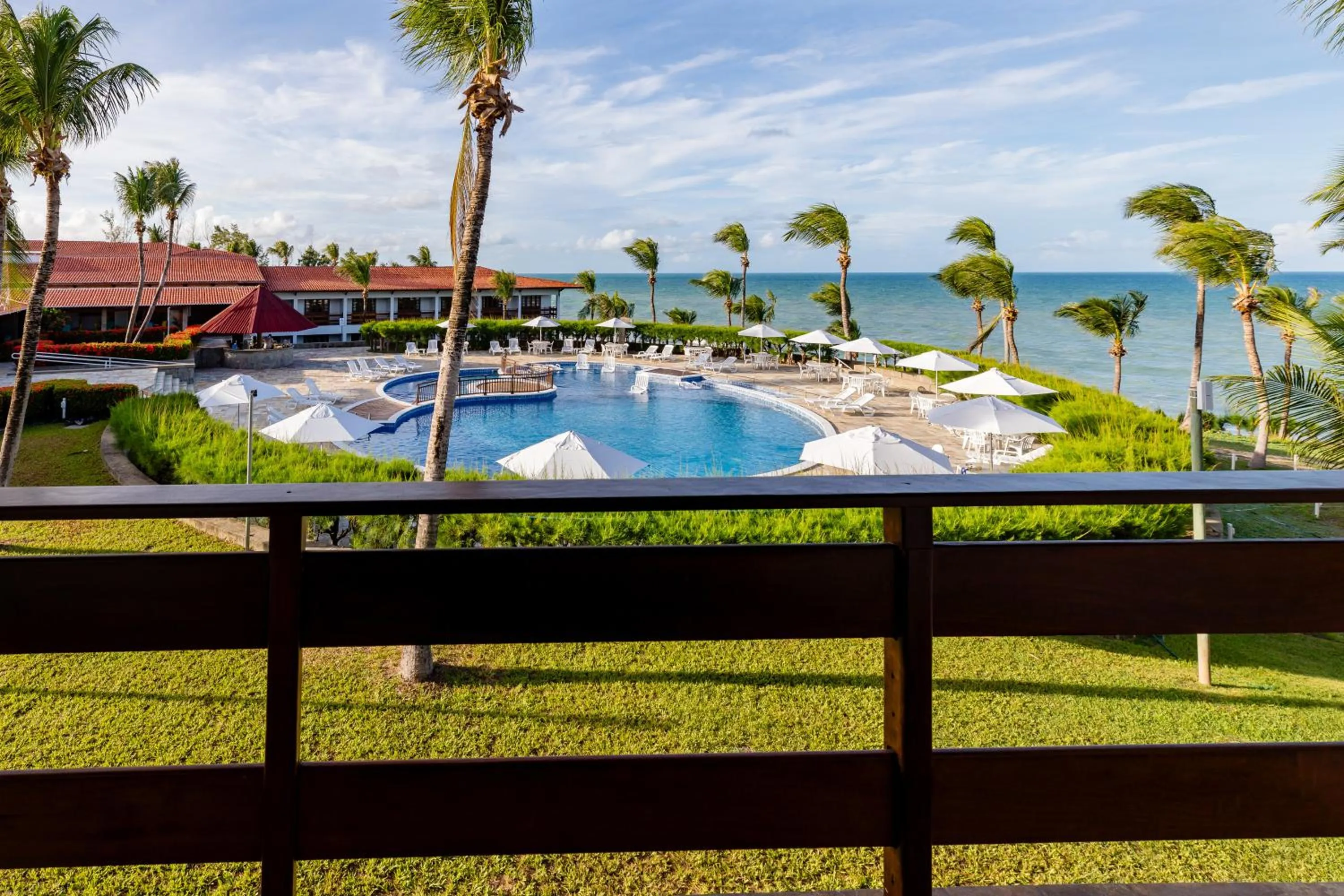 Pool view in Mirai Beach Hotel