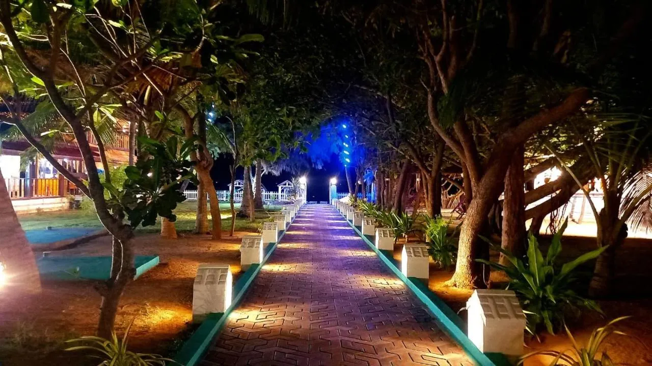 Garden view in Blue Sand Beach Resort
