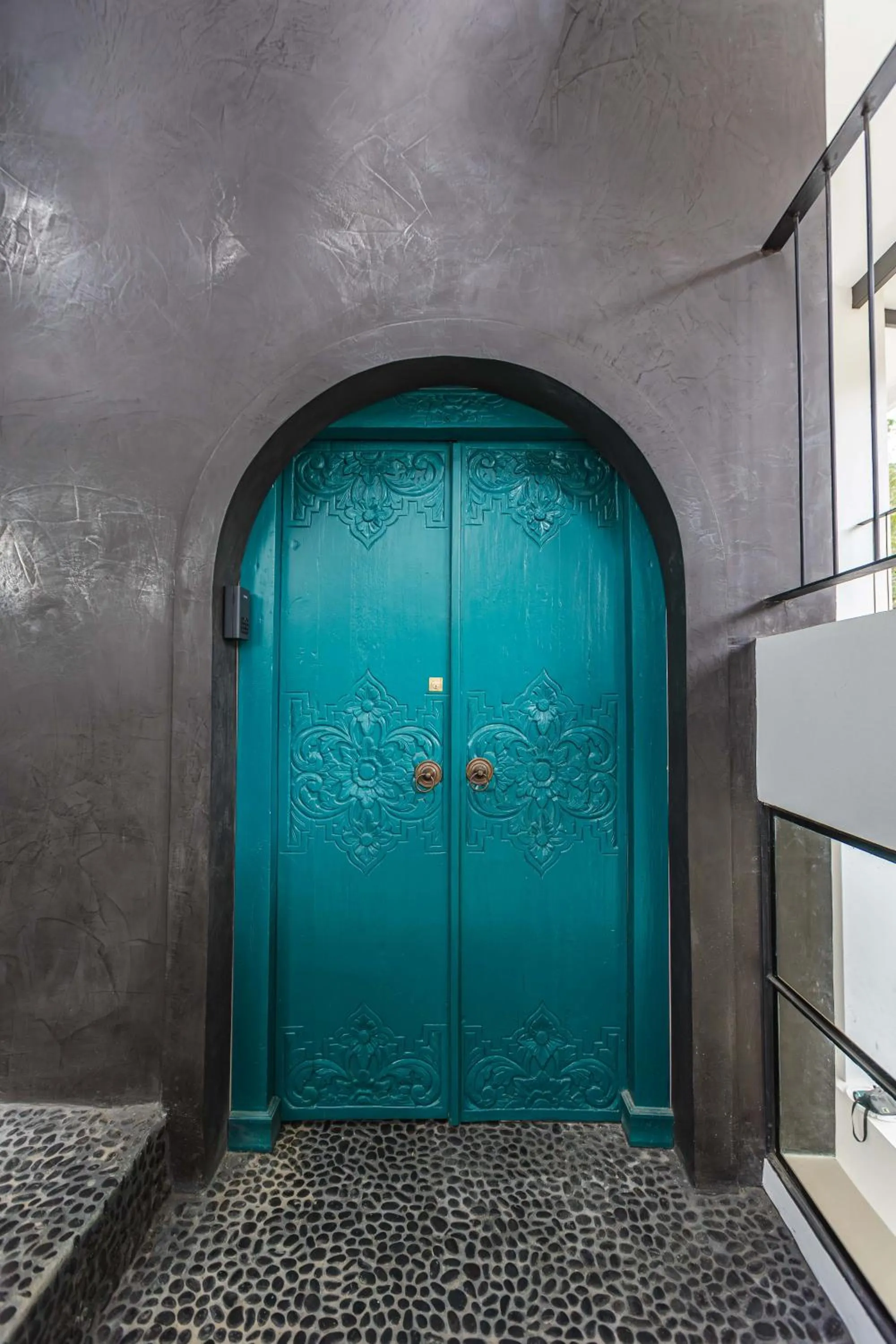 Decorative detail in Domo Nosara Boutique Hotel