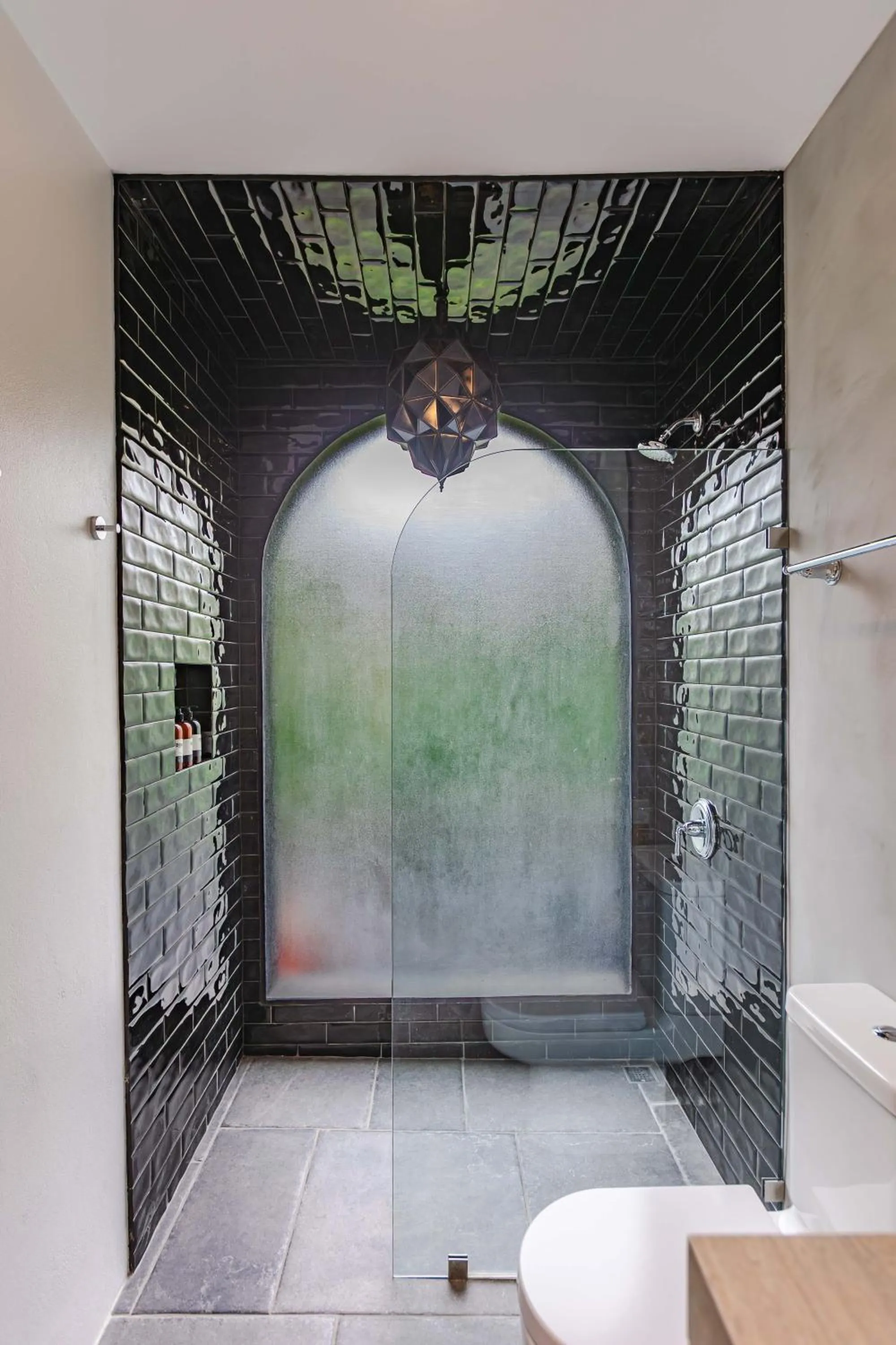 Shower in Domo Nosara Boutique Hotel