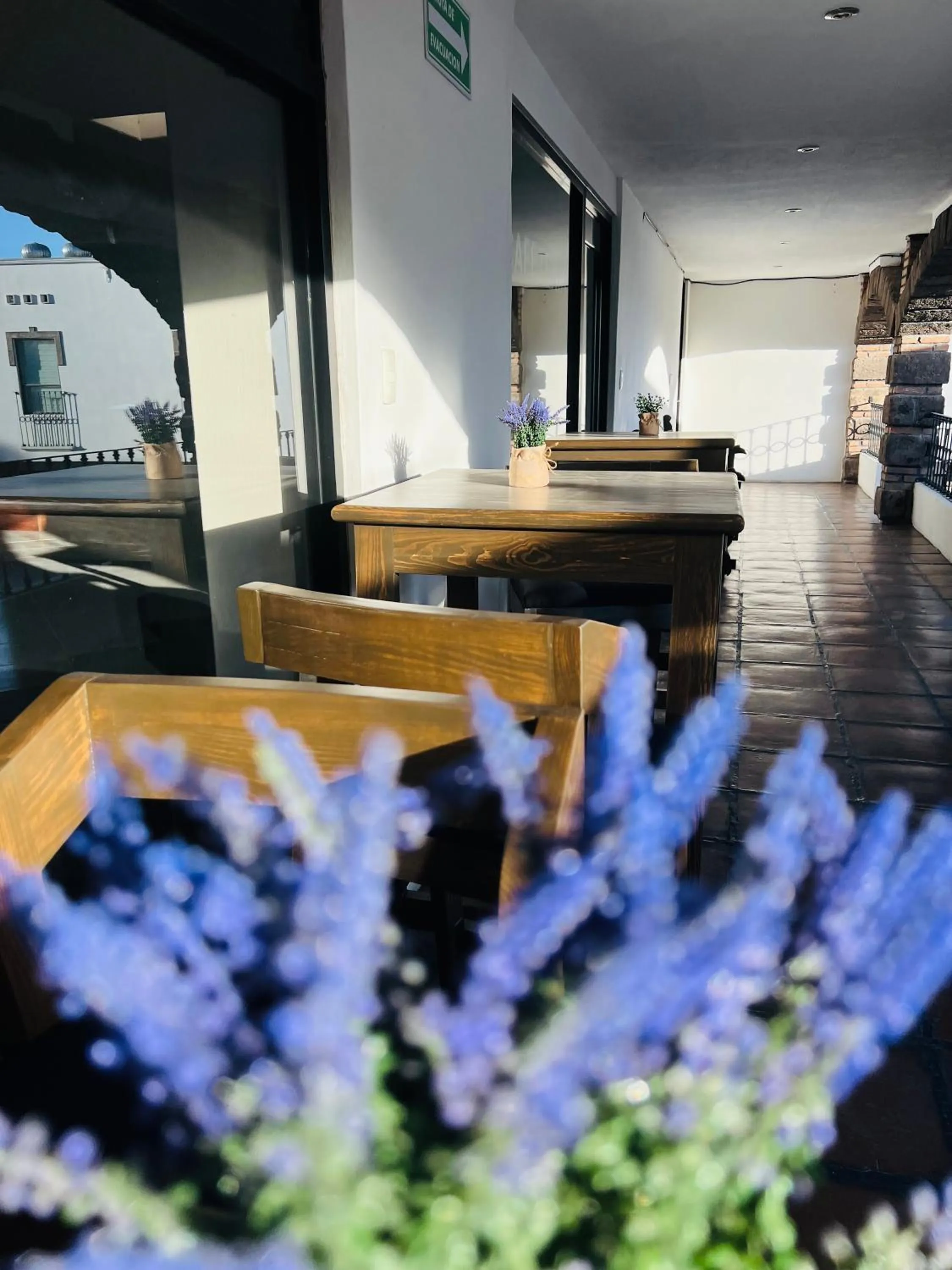 Dining area in QA Hotel