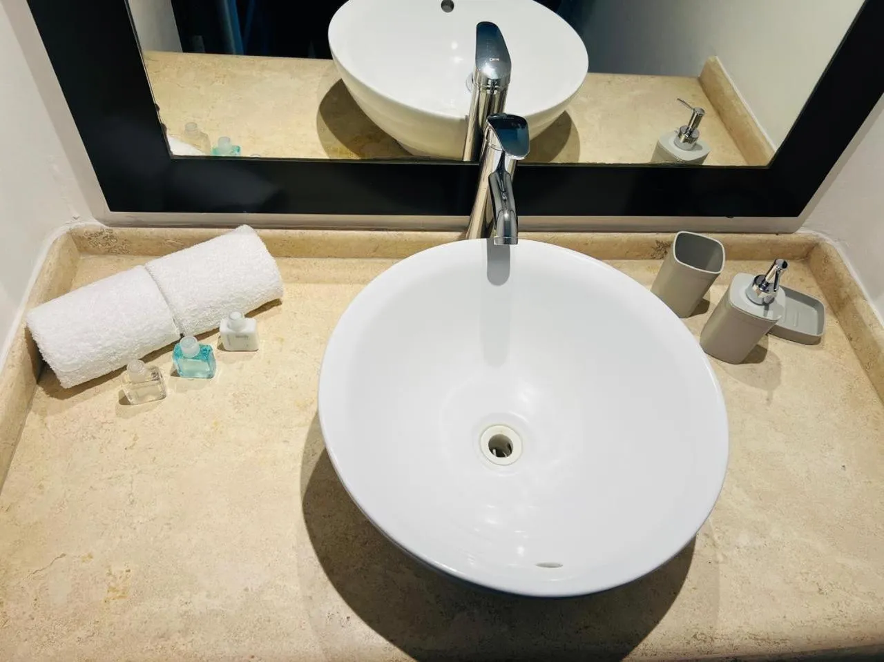 Bathroom in QA Hotel