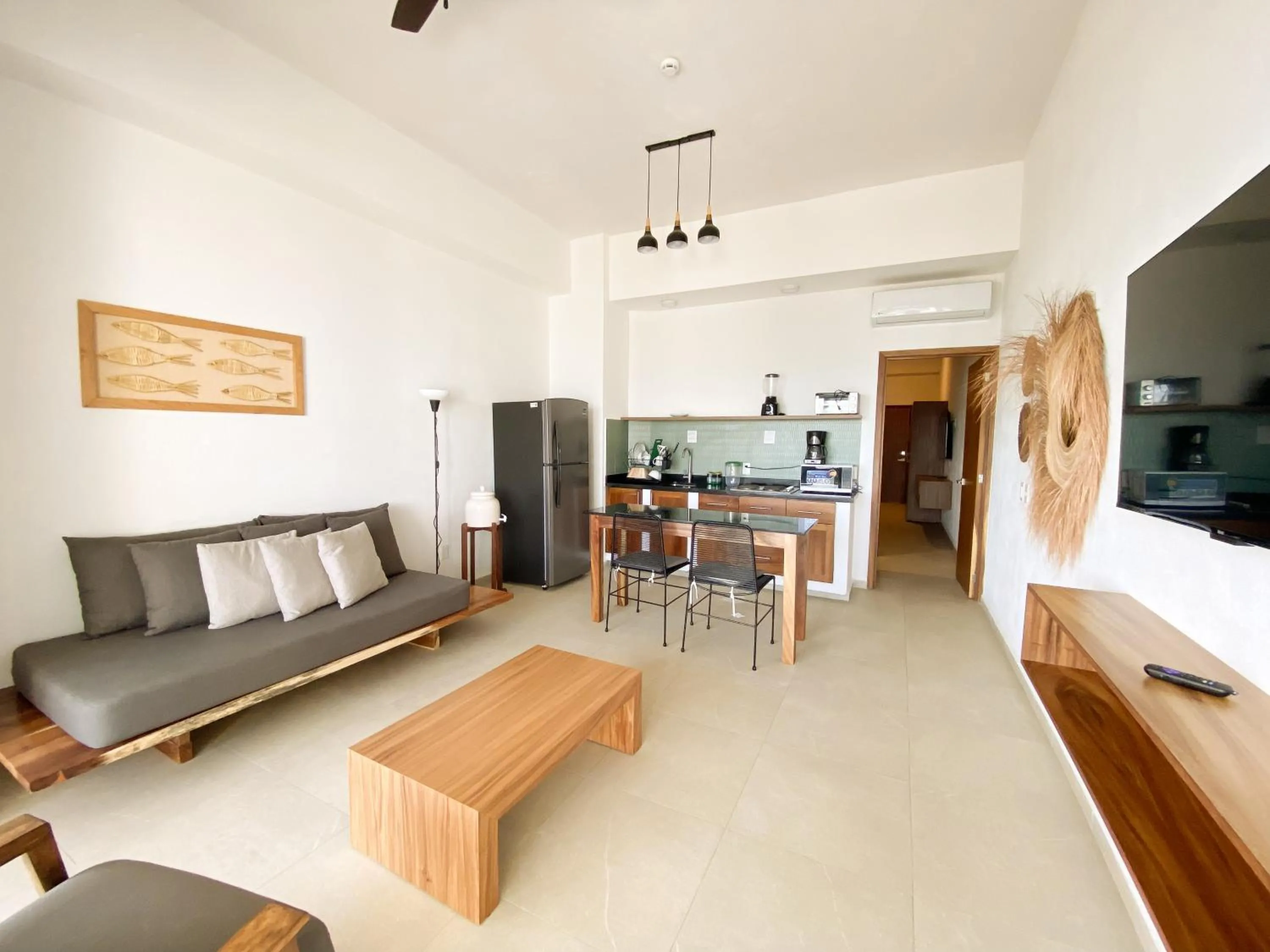 Living room in Itare Beach House