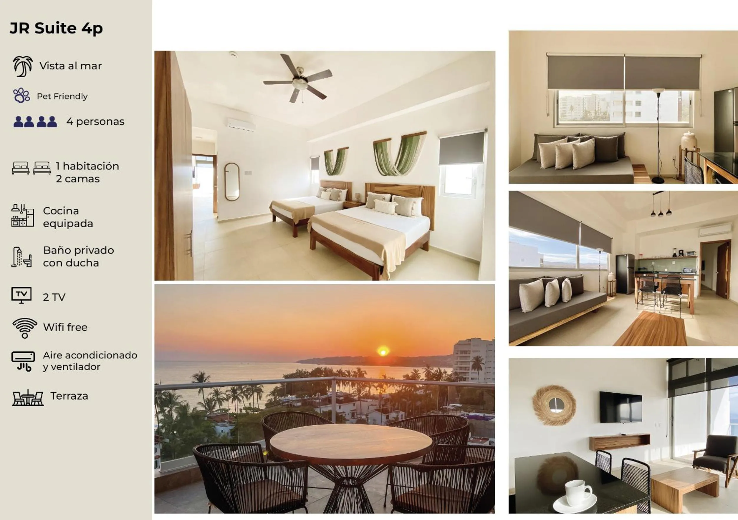 Photo of the whole room in Itare Beach House