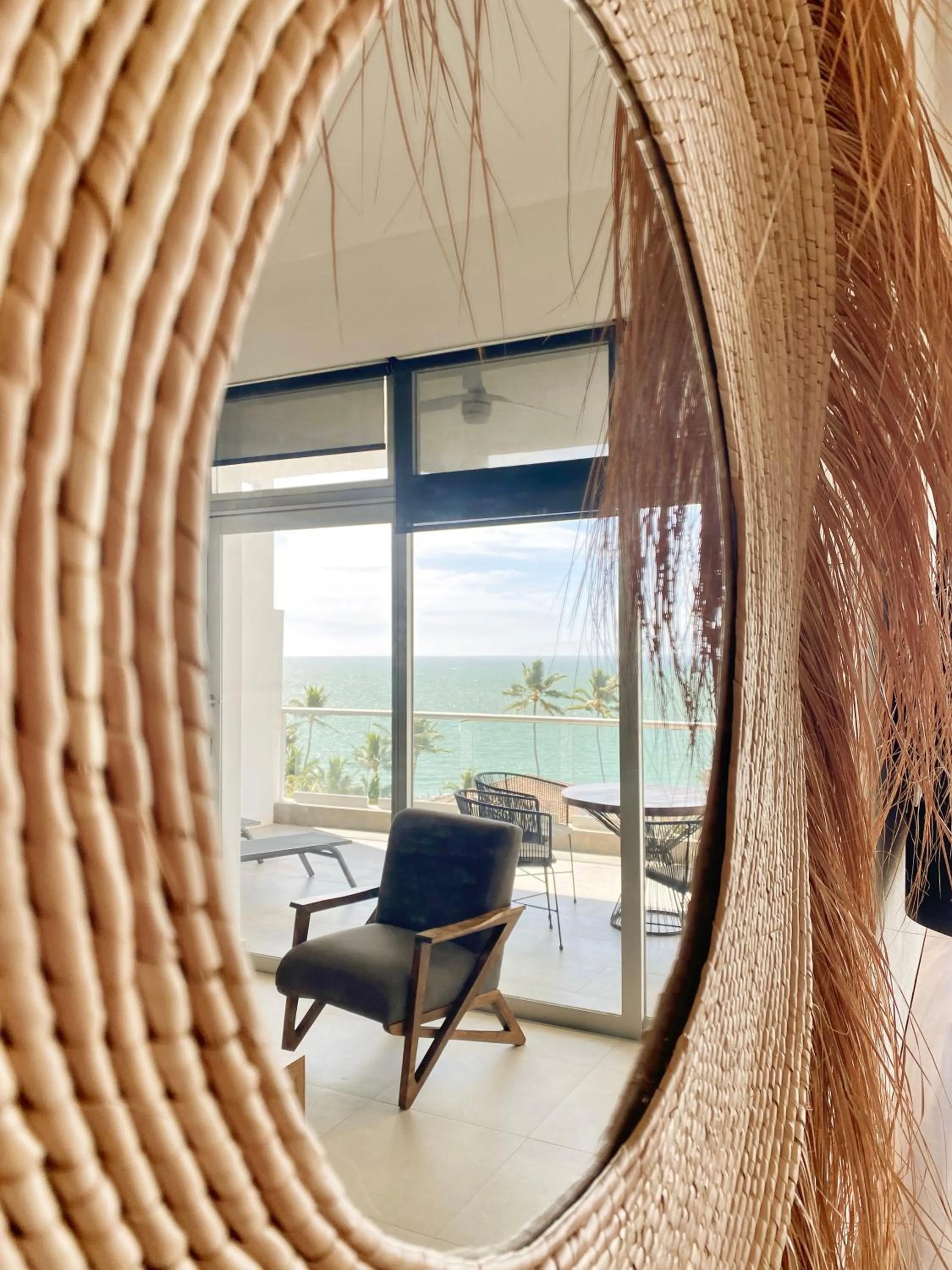 Decorative detail in Itare Beach House